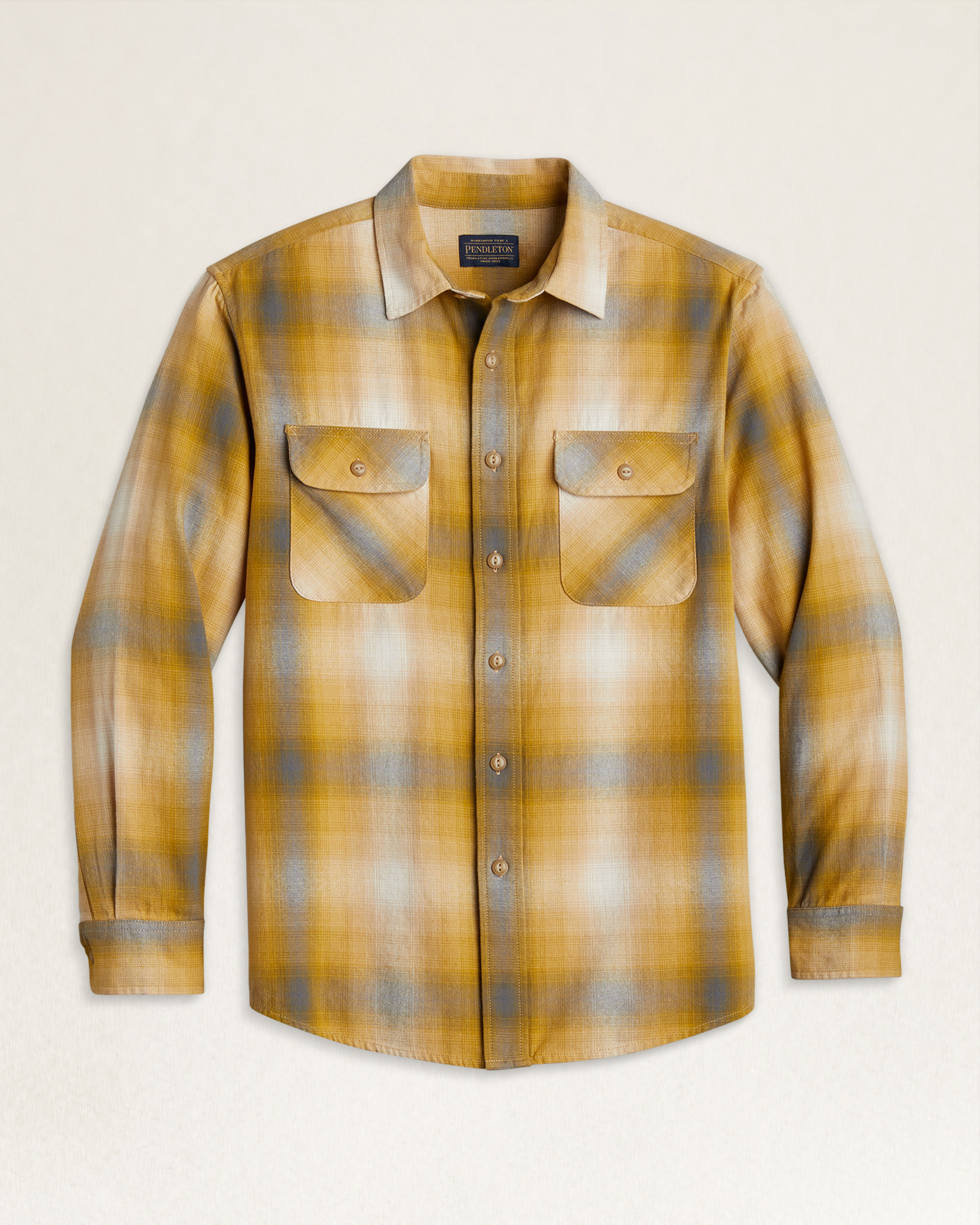 MEN'S PLAID BEACH SHACK COTTON SHIRT