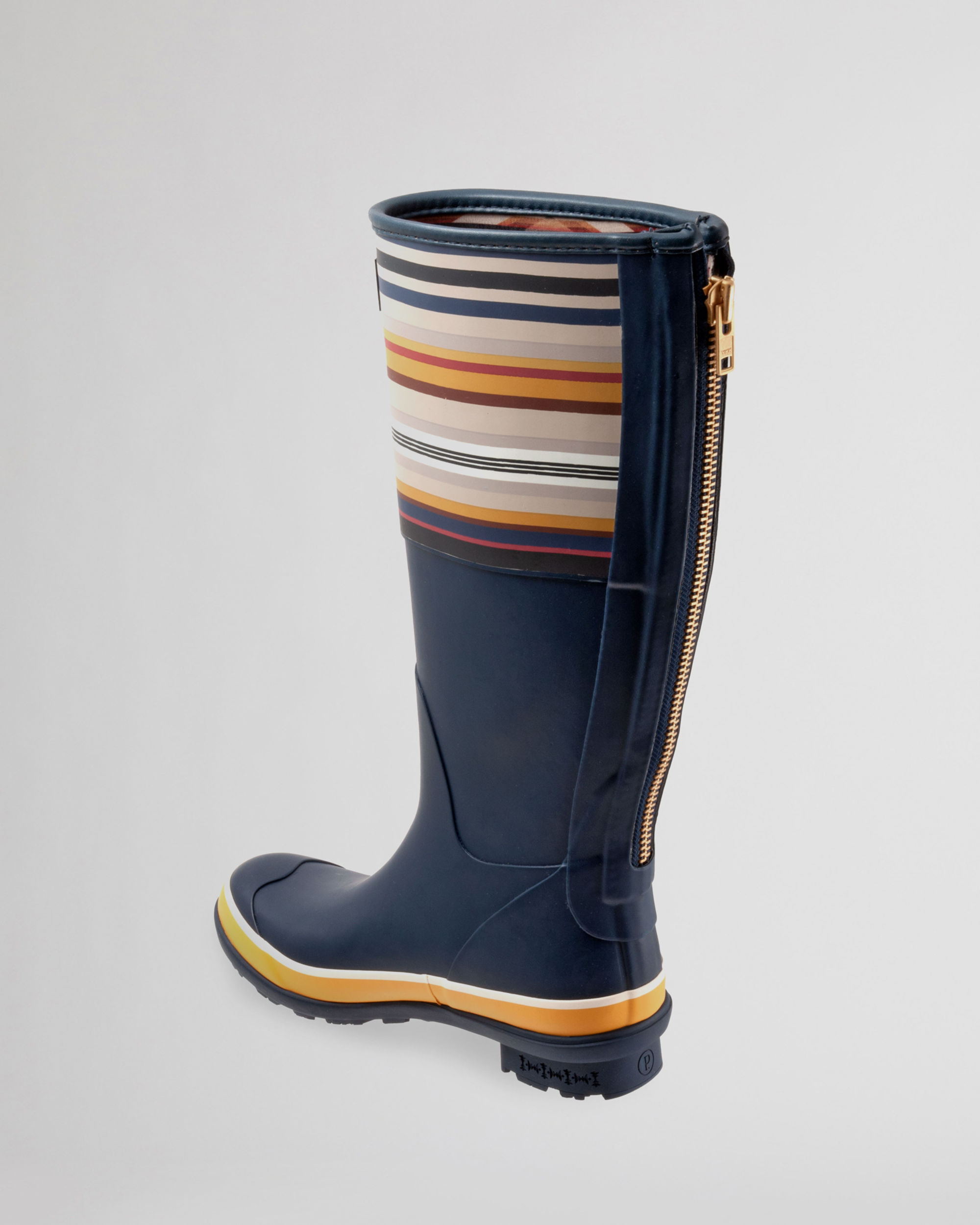 WOMEN'S BRIDGER STRIPE TALL RAIN BOOTS