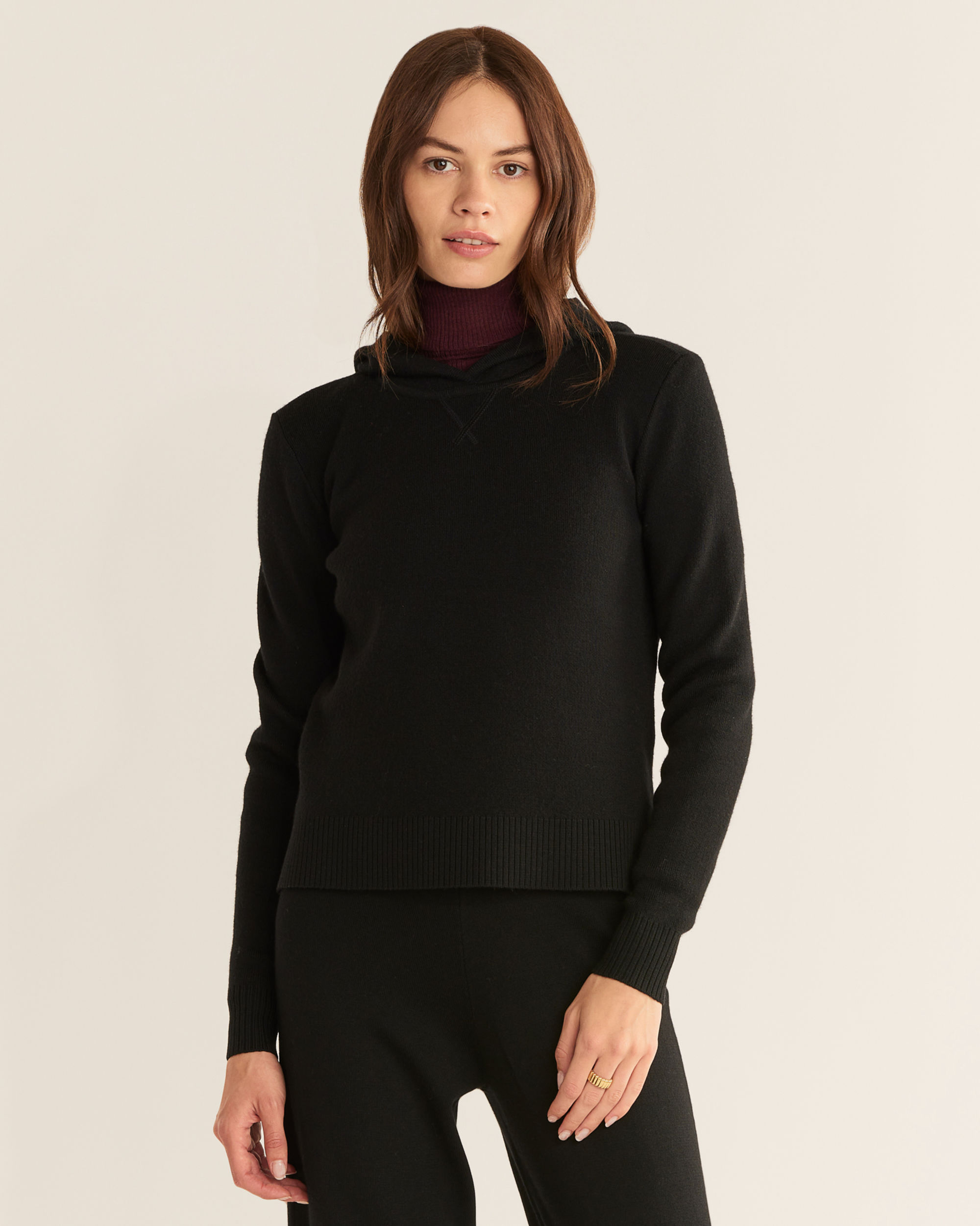 WOMEN'S MERINO PULLOVER HOODIE