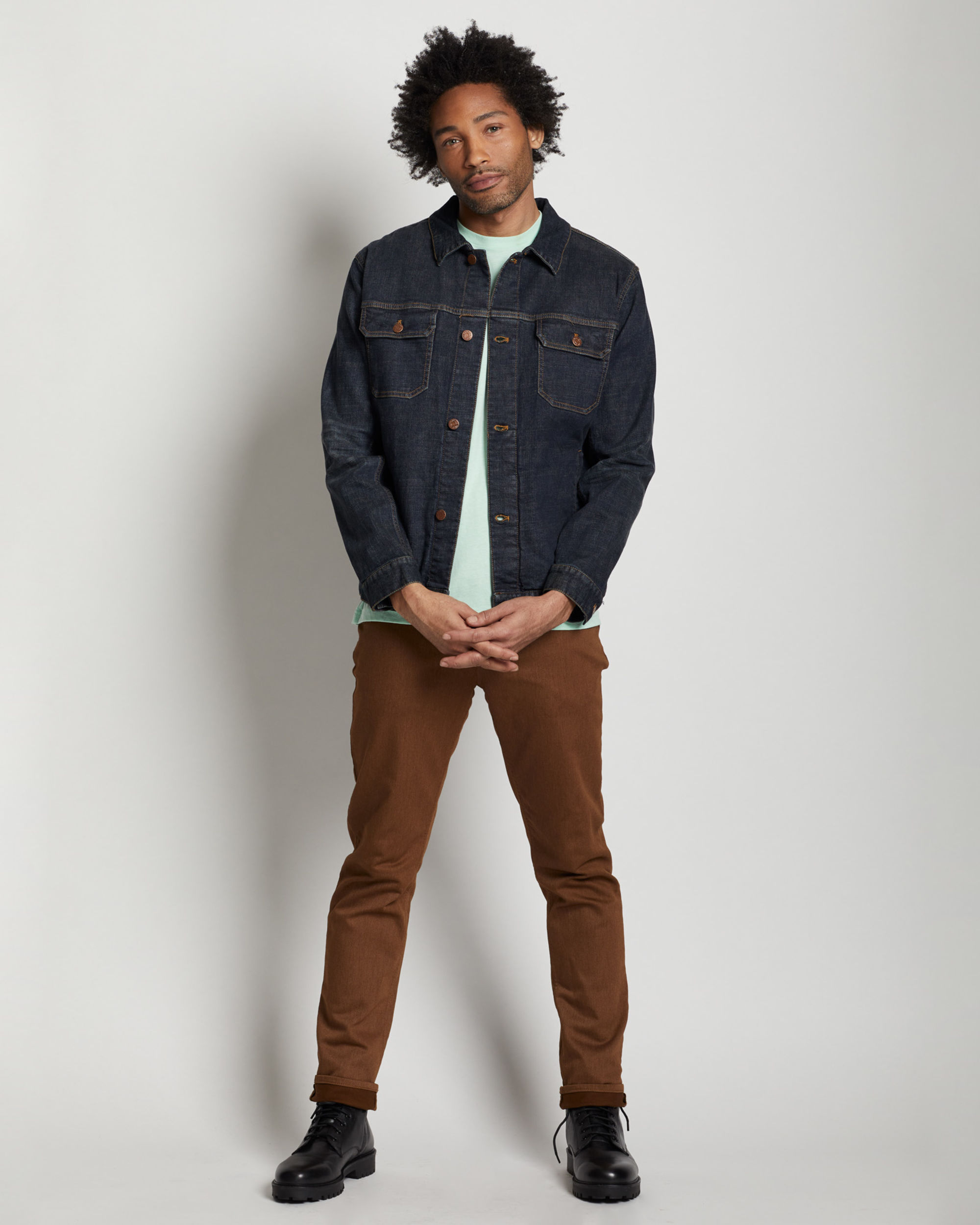 MEN'S BLUE DENIM JACKET