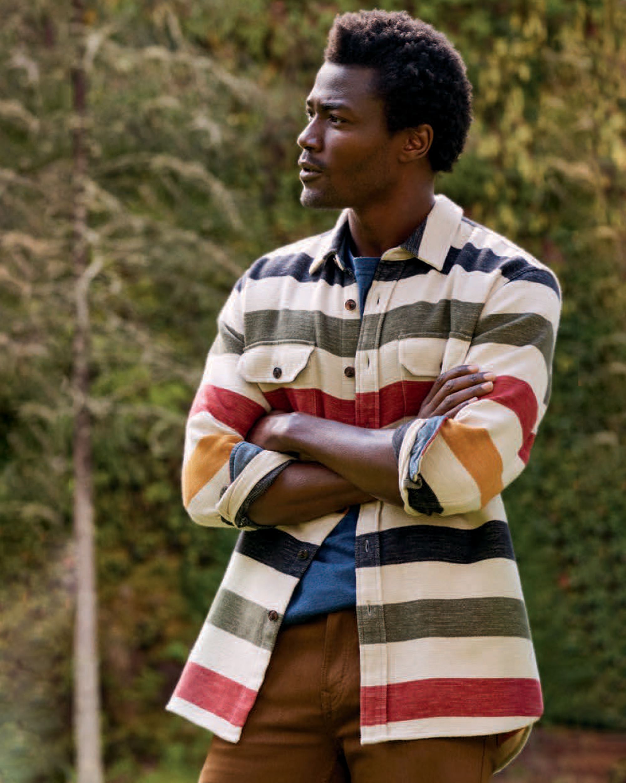 MEN'S DOUBLESOFT GLACIER DRIFTWOOD SHIRT