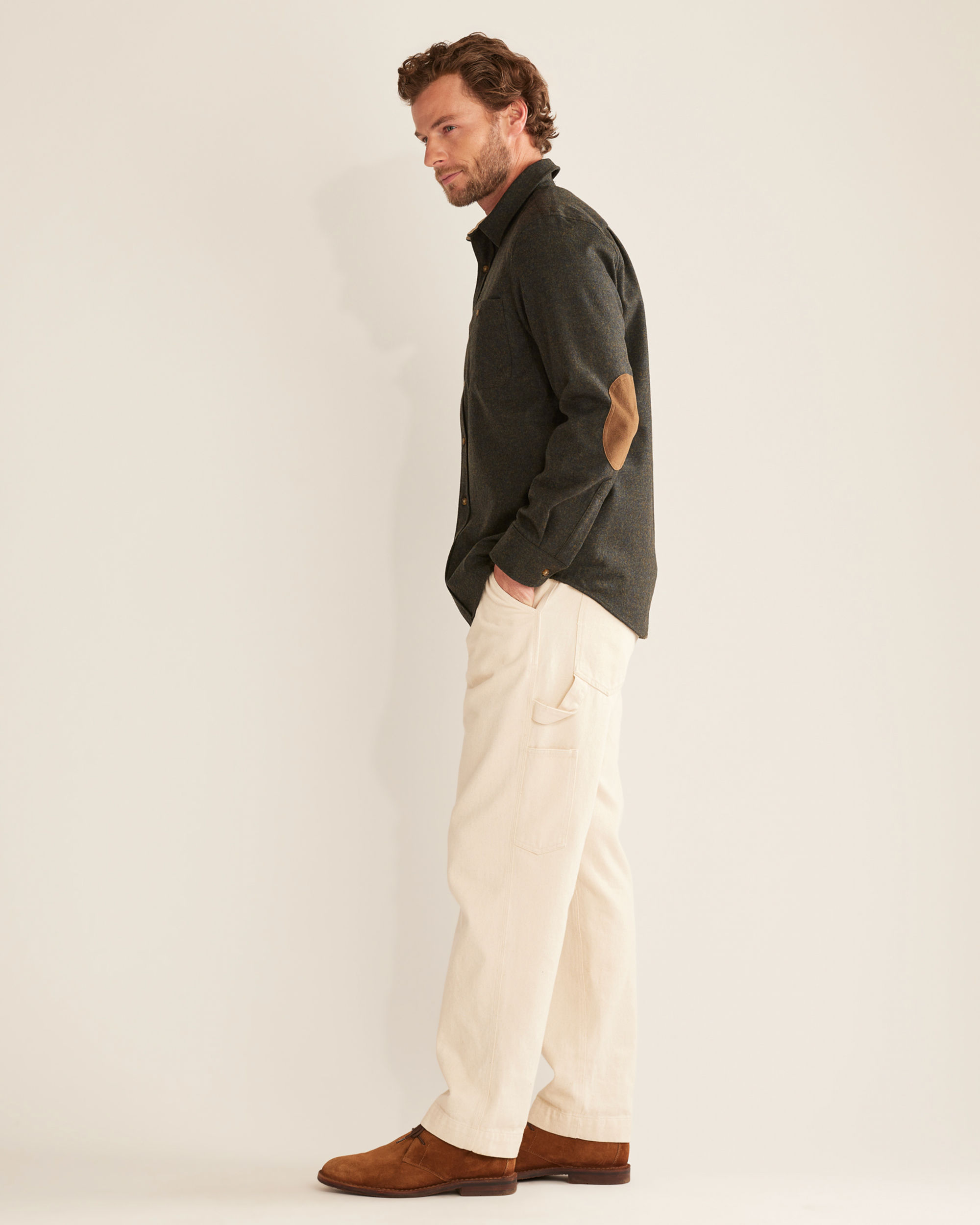 MEN'S ELBOW-PATCH TRAIL SHIRT