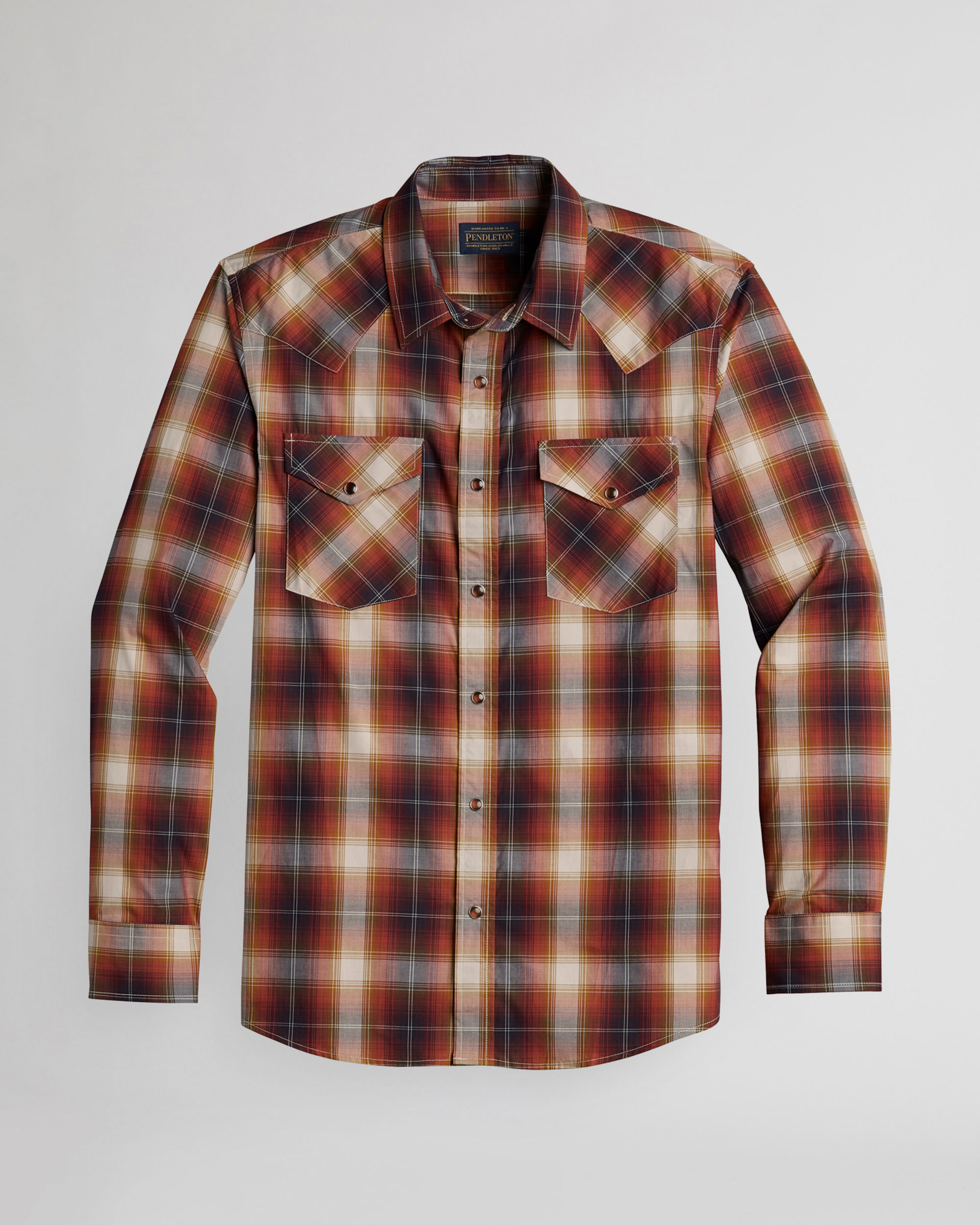 MEN'S LONG-SLEEVE BISHOP COTTON SHIRT