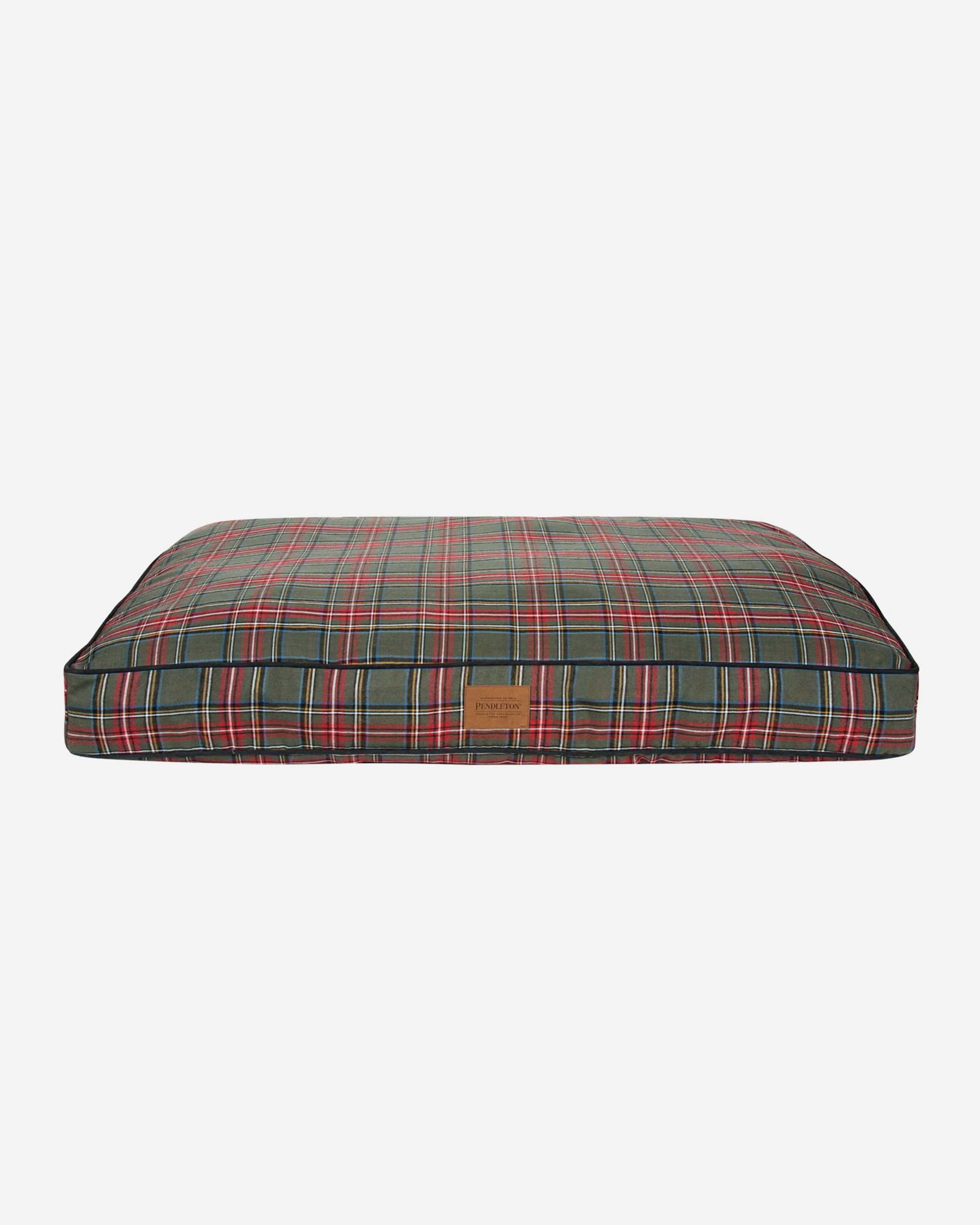 GREY STEWART TARTAN DOG BED