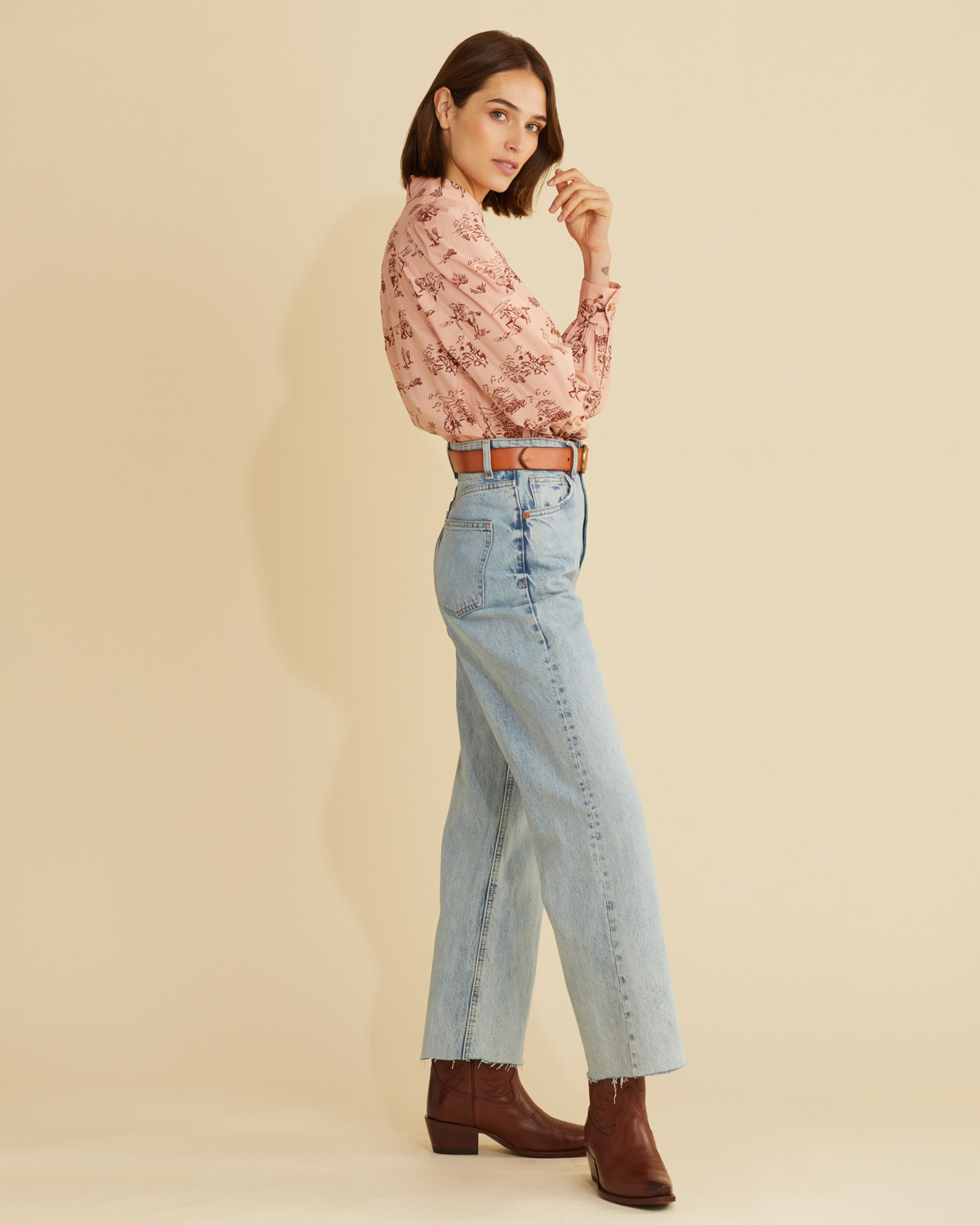 WOMEN'S WINONA PUFF SLEEVE SHIRT