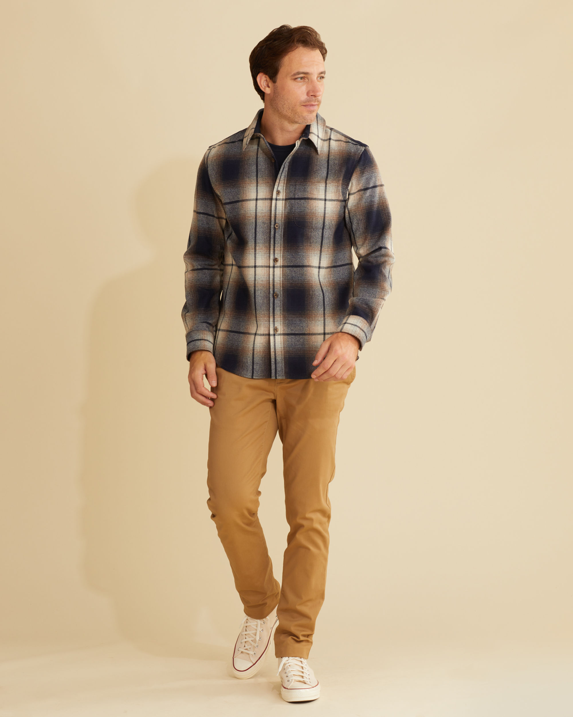 MEN'S PLAID LODGE SHIRT