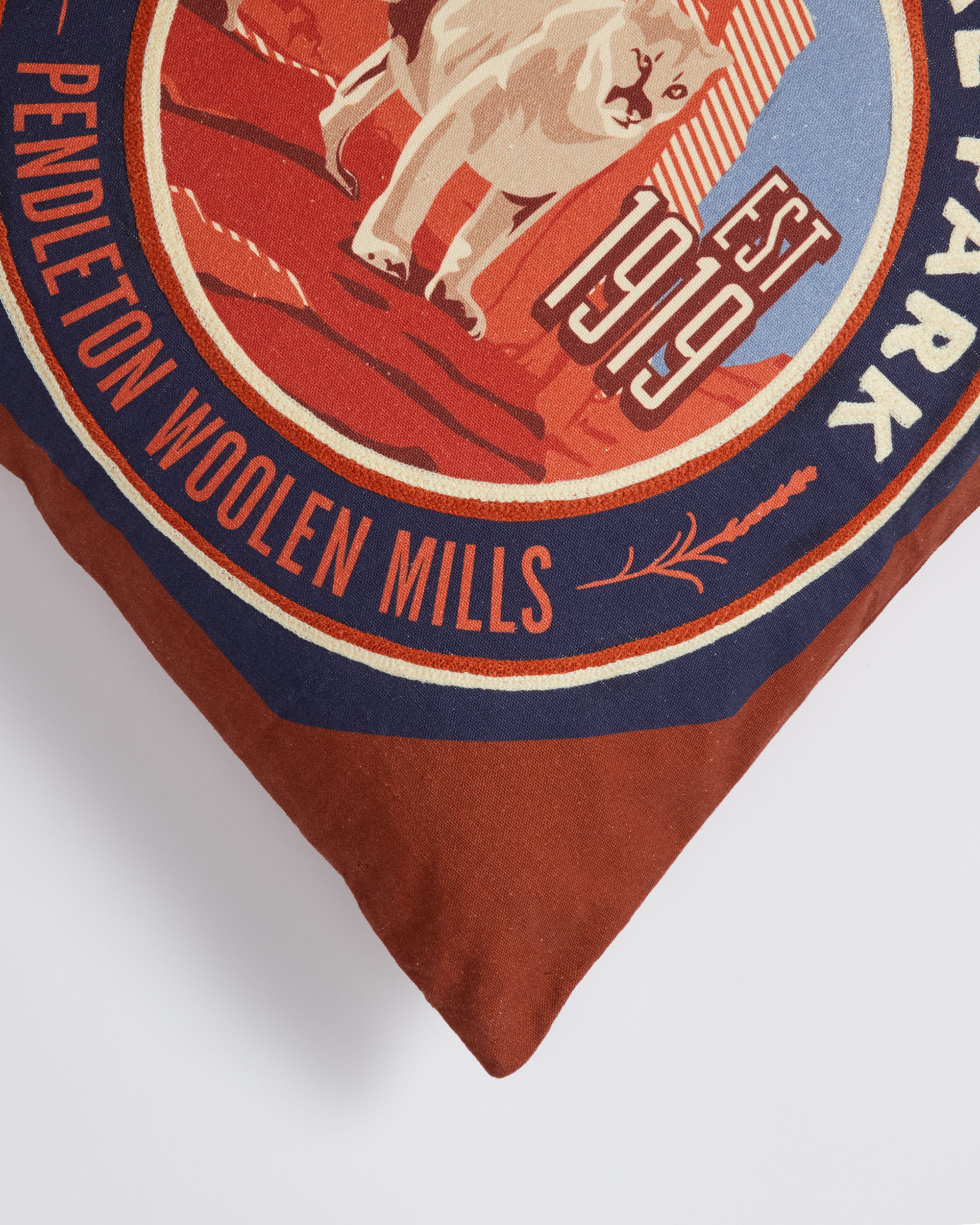 ZION NATIONAL PARK PATCH PILLOW