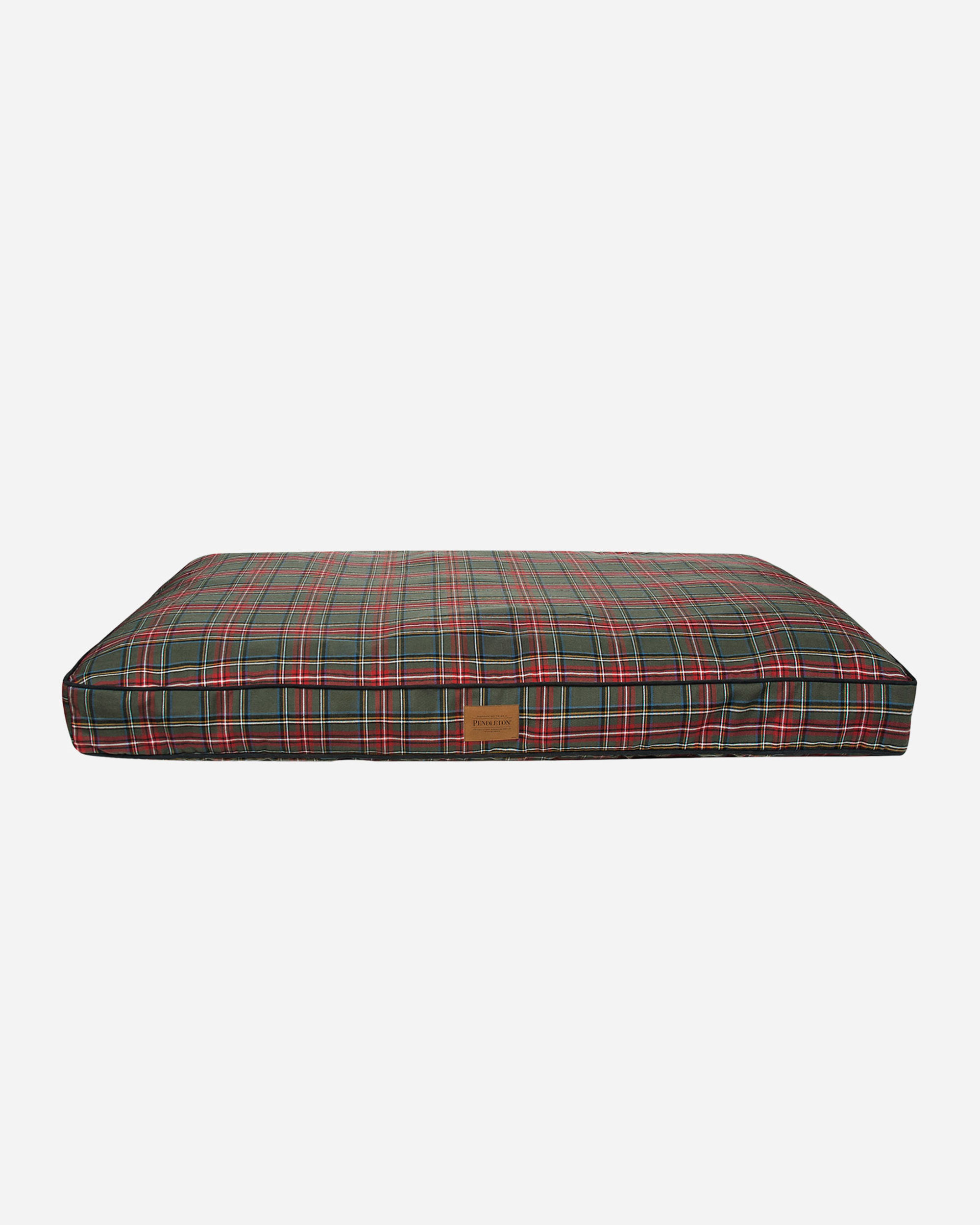 GREY STEWART TARTAN DOG BED