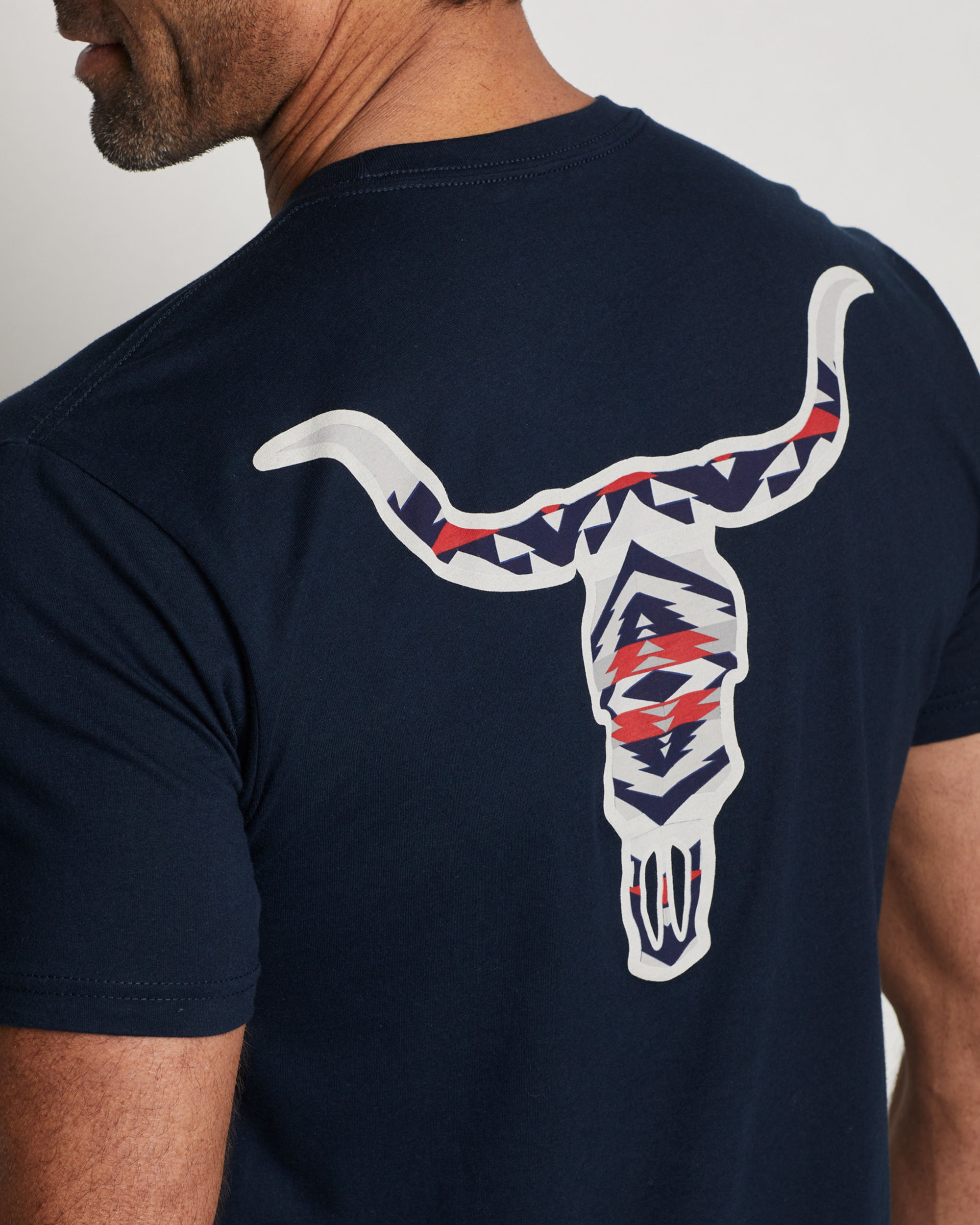 MEN'S TECOPA HILLS LONGHORN GRAPHIC TEE