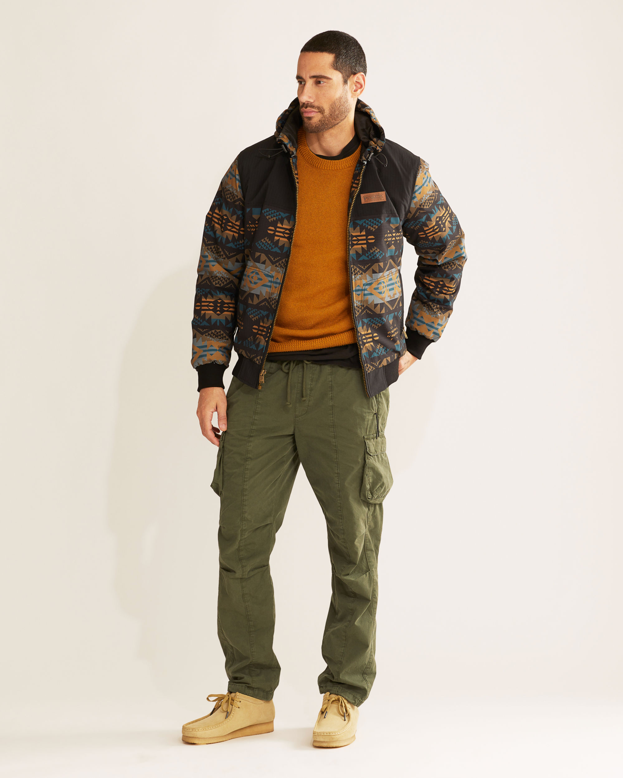 MEN'S BOW PASS HOODED JACKET