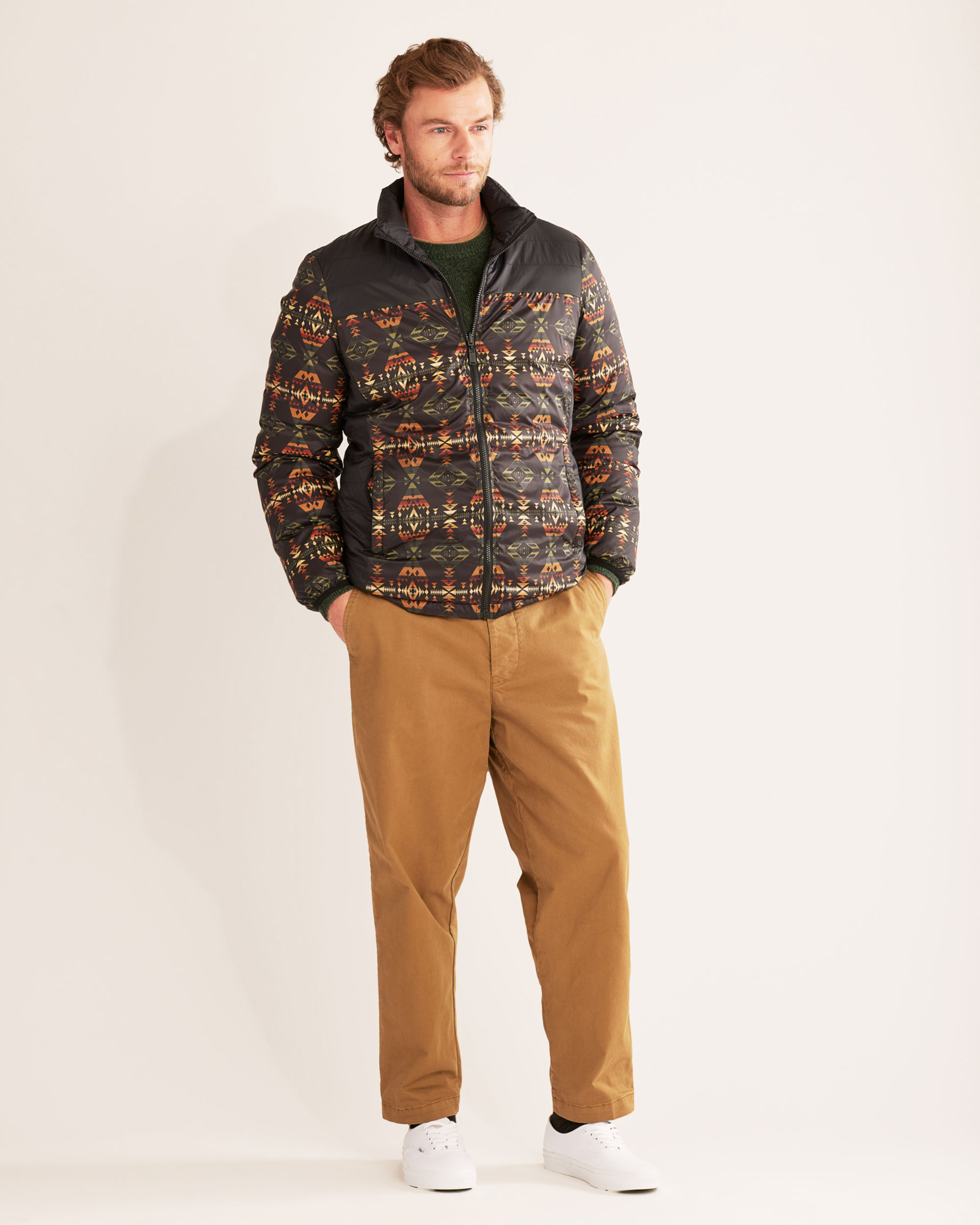 MEN'S GENESEE REVERSIBLE DOWN JACKET