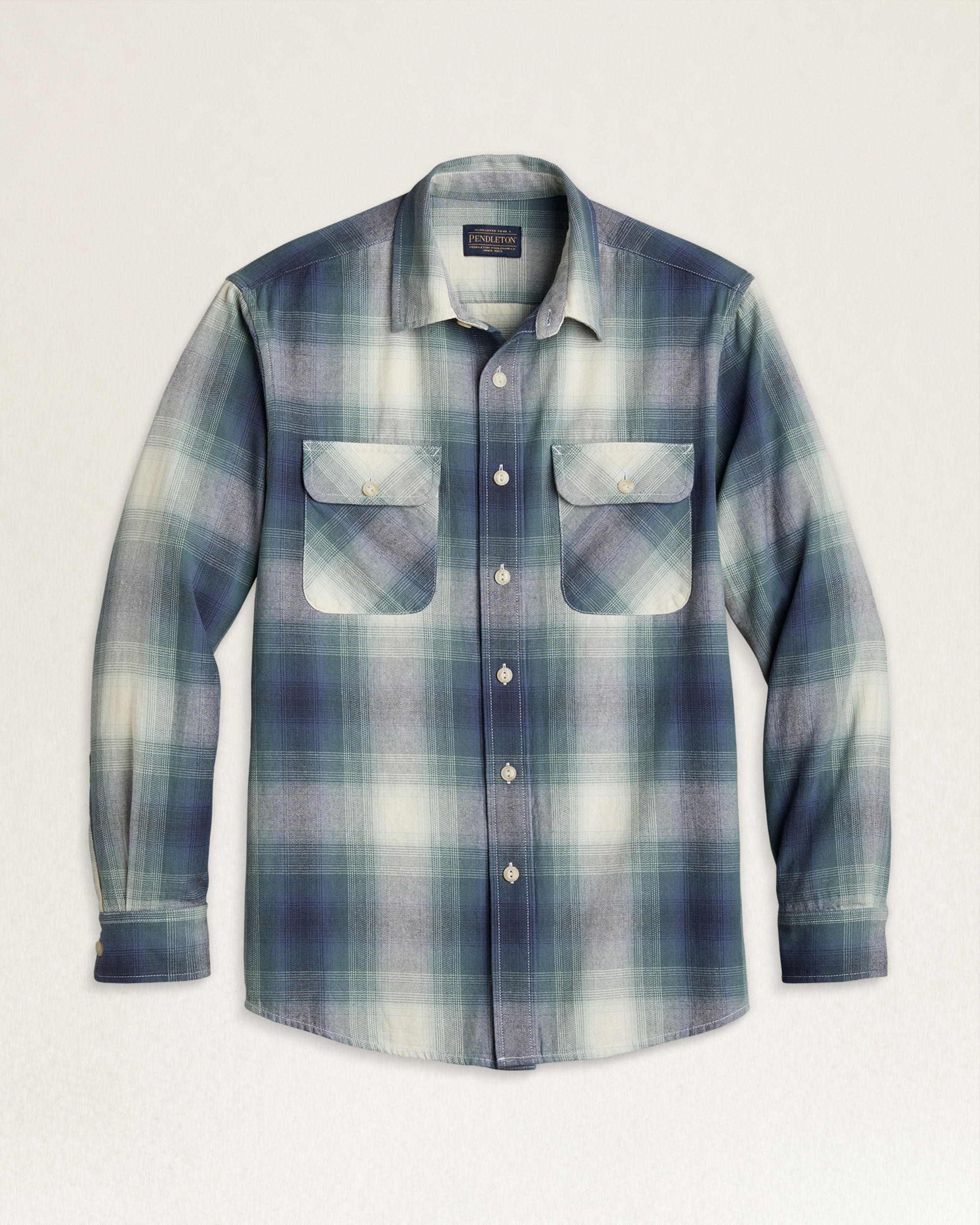 MEN'S PLAID BEACH SHACK COTTON SHIRT