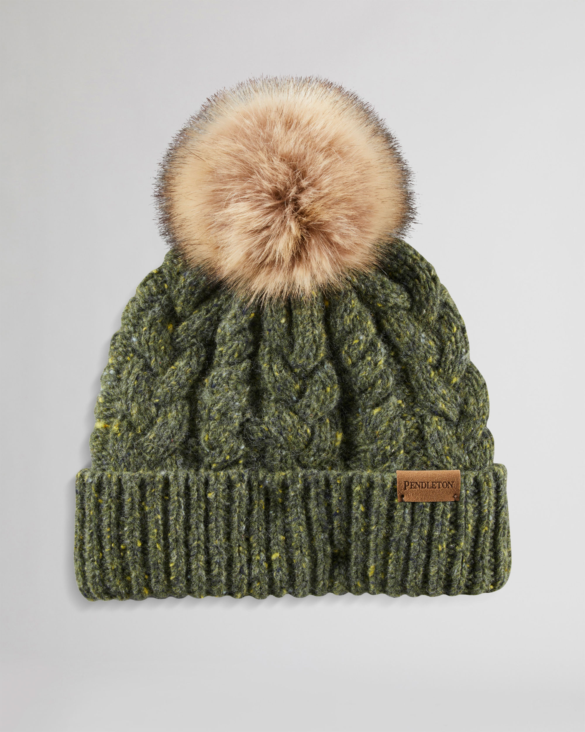 CABLE KNIT HAT