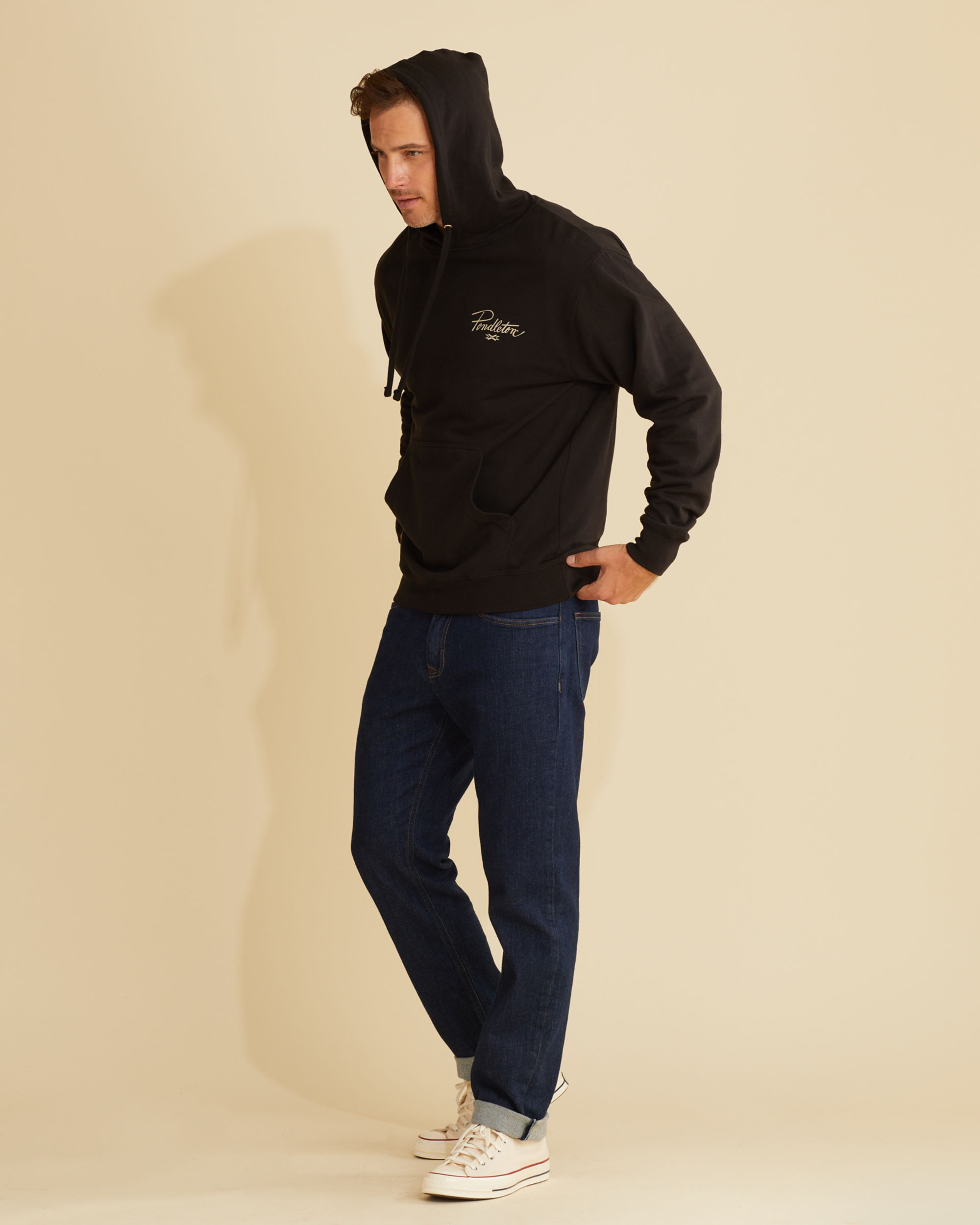 MEN'S HERITAGE ANTIQUE LOGO HOODIE