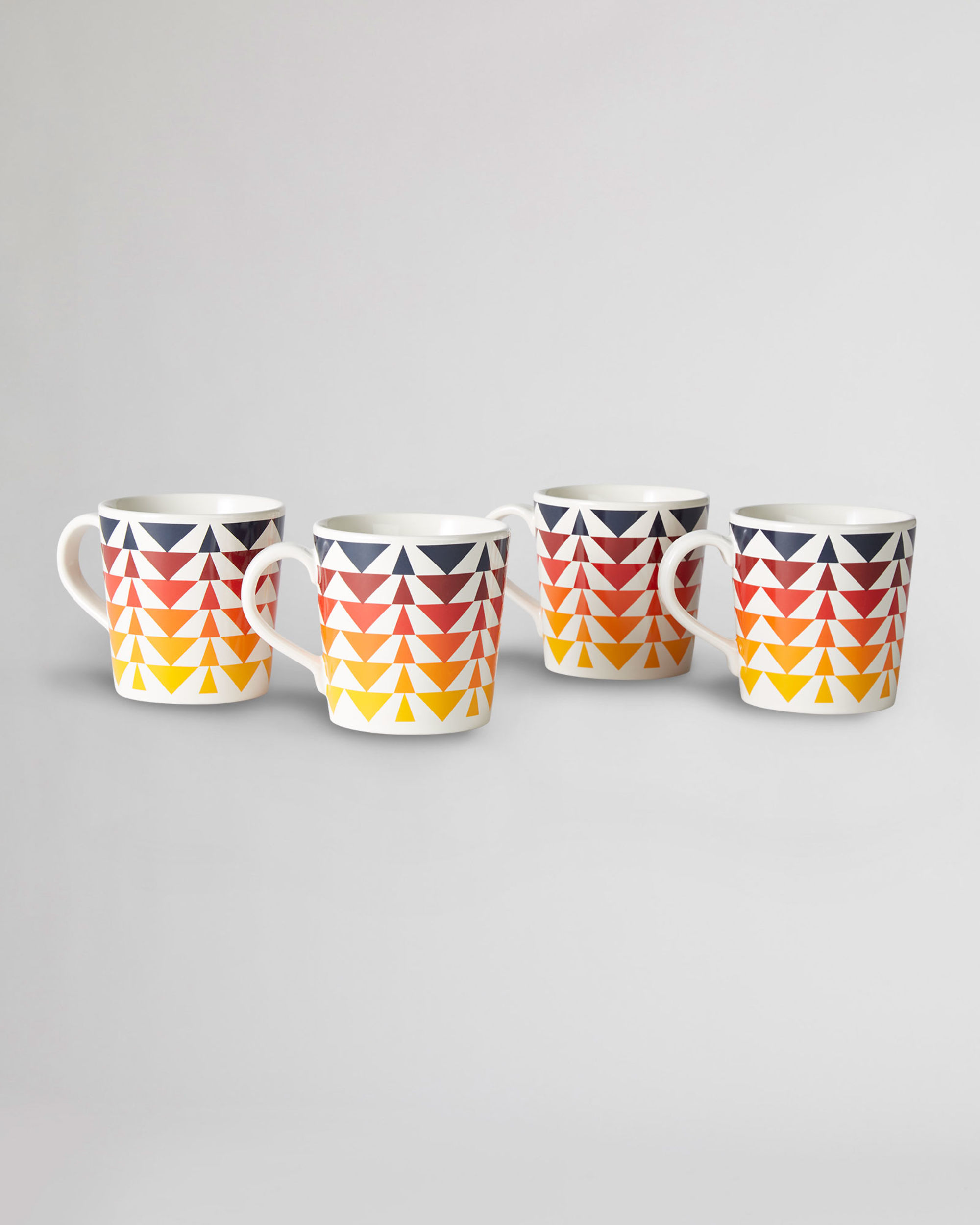 HARDING TAPERED MUGS, SET OF 4