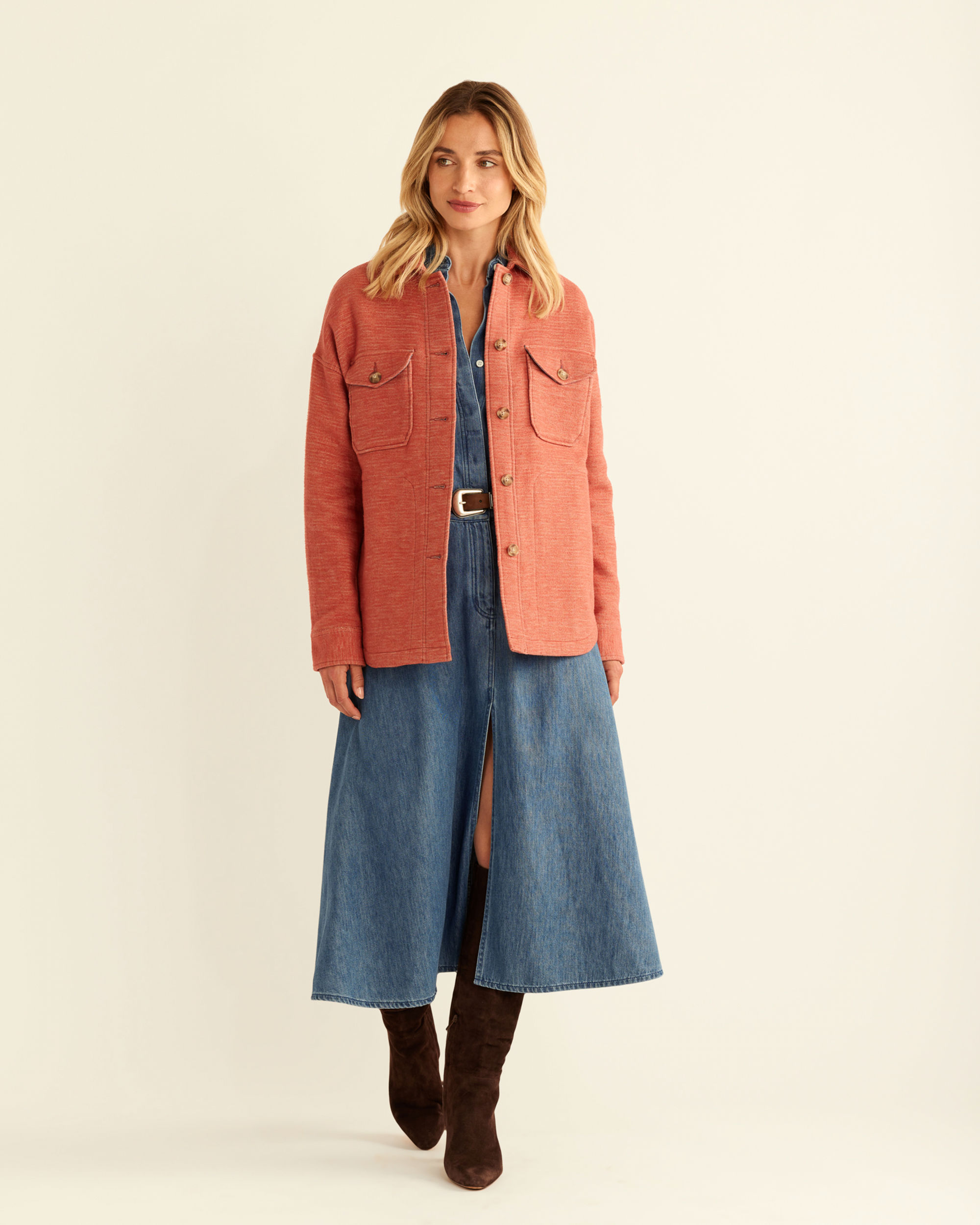 WOMENS DOUBLESOFT SHIRT JACKET