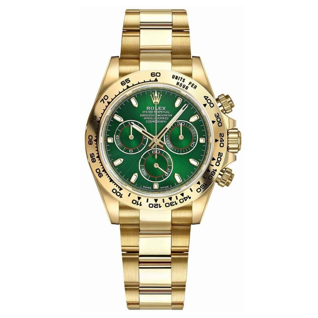 Daytona Gold Green Dial 40mm