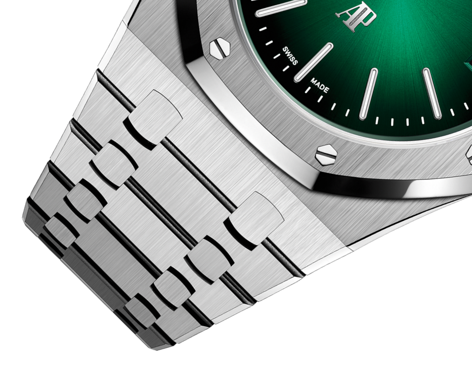ROYAL OAK “JUMBO” Smoked Green Dial 39mm
