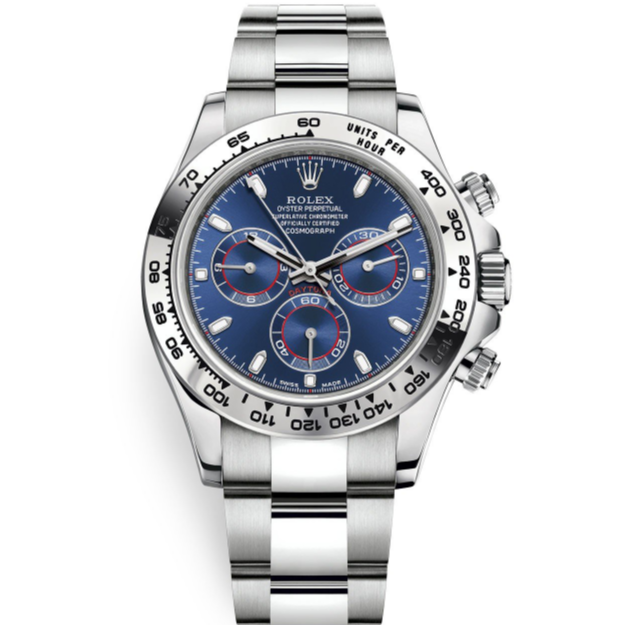 Daytona Blue Index Oyster 40mm