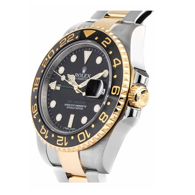 GMT-Master II Two Tone Black Dial 40mm