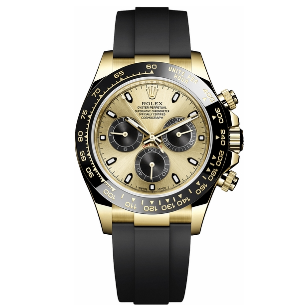 Daytona Champagne Dial with Black Subdials 40mm