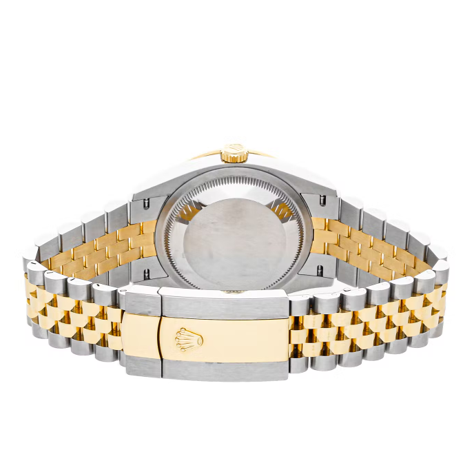 Datejust Black dial set with diamonds 36mm