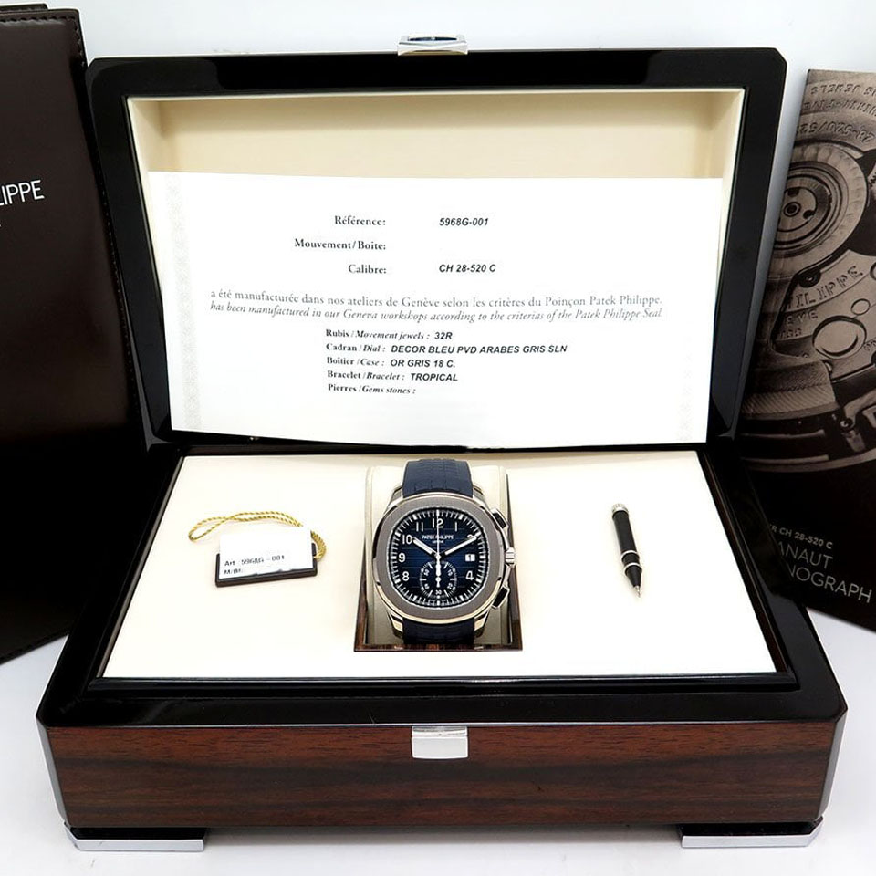 Patek Philippe Aquanaut Mens Watch 5968G-001