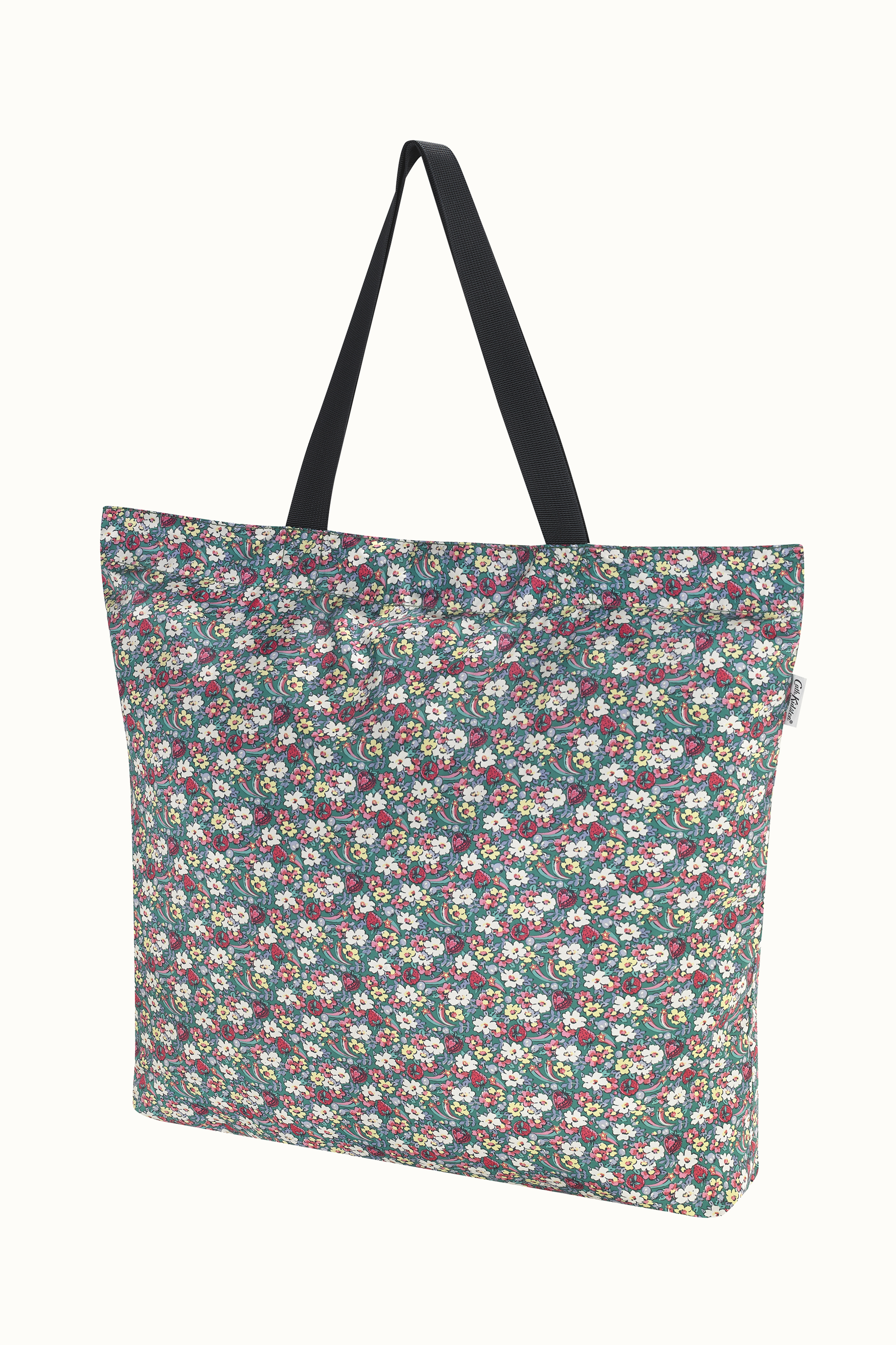 Self Care Ditsy Large Foldaway Tote