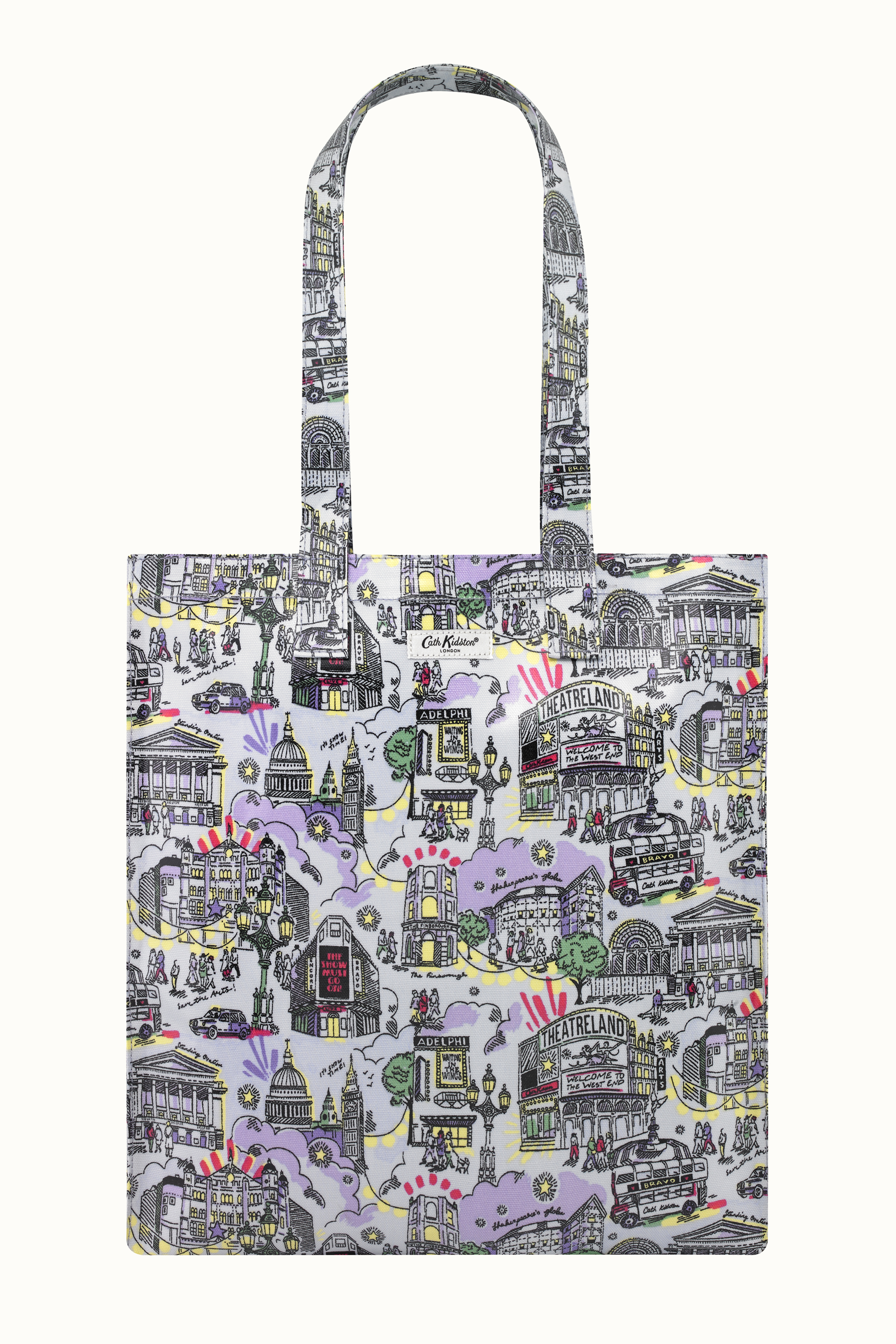 London West End Small Shiny Bookbag