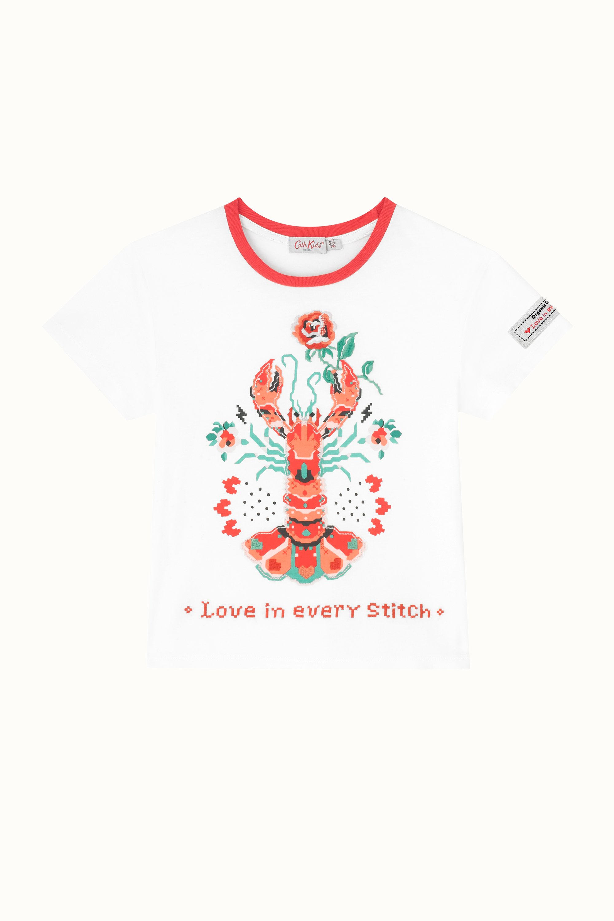 Lobster Short Sleeve Fun T-Shirt (1-10 Years)