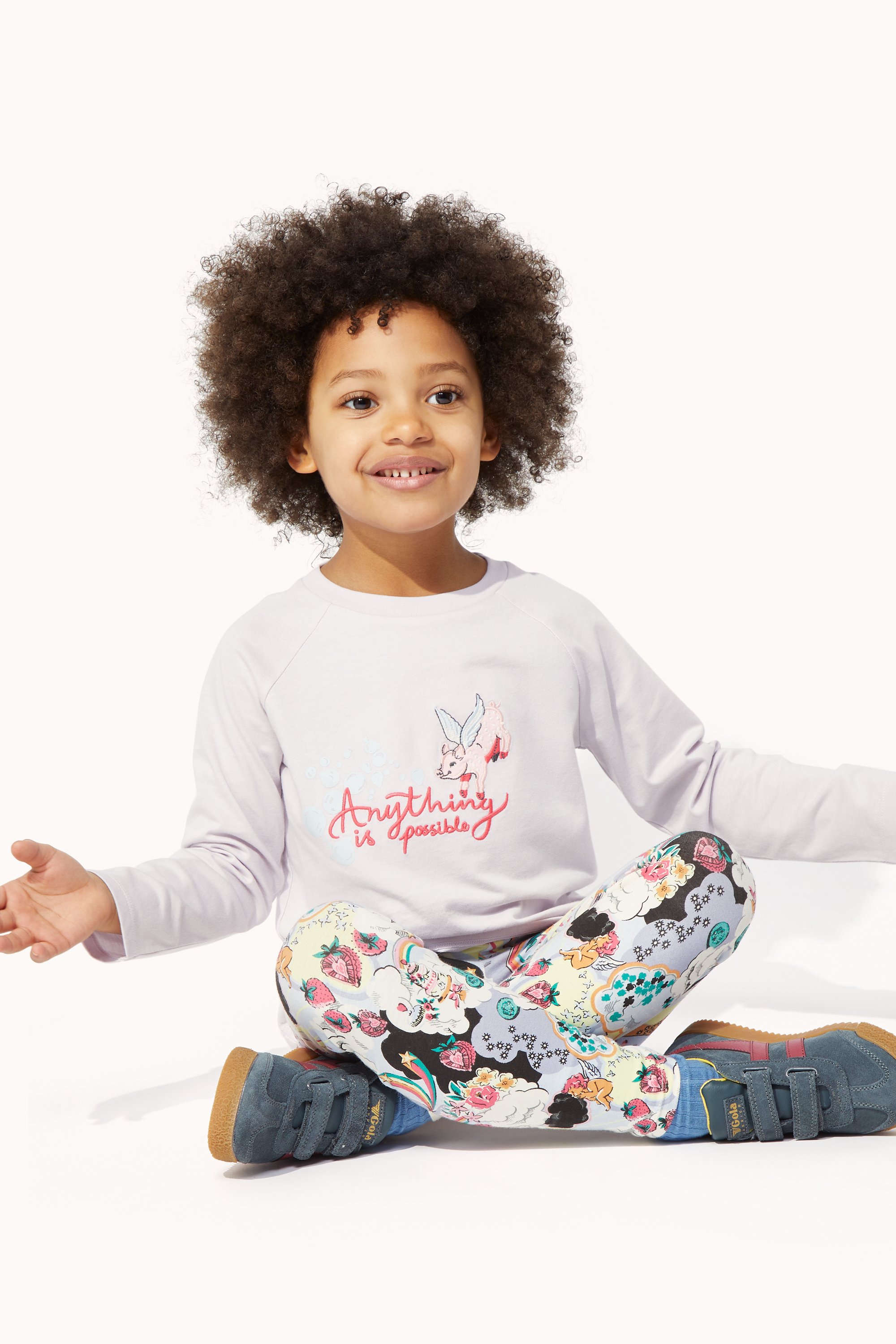 Anything is Possible Long Sleeve Raglan T-shirt (1-10 Years)