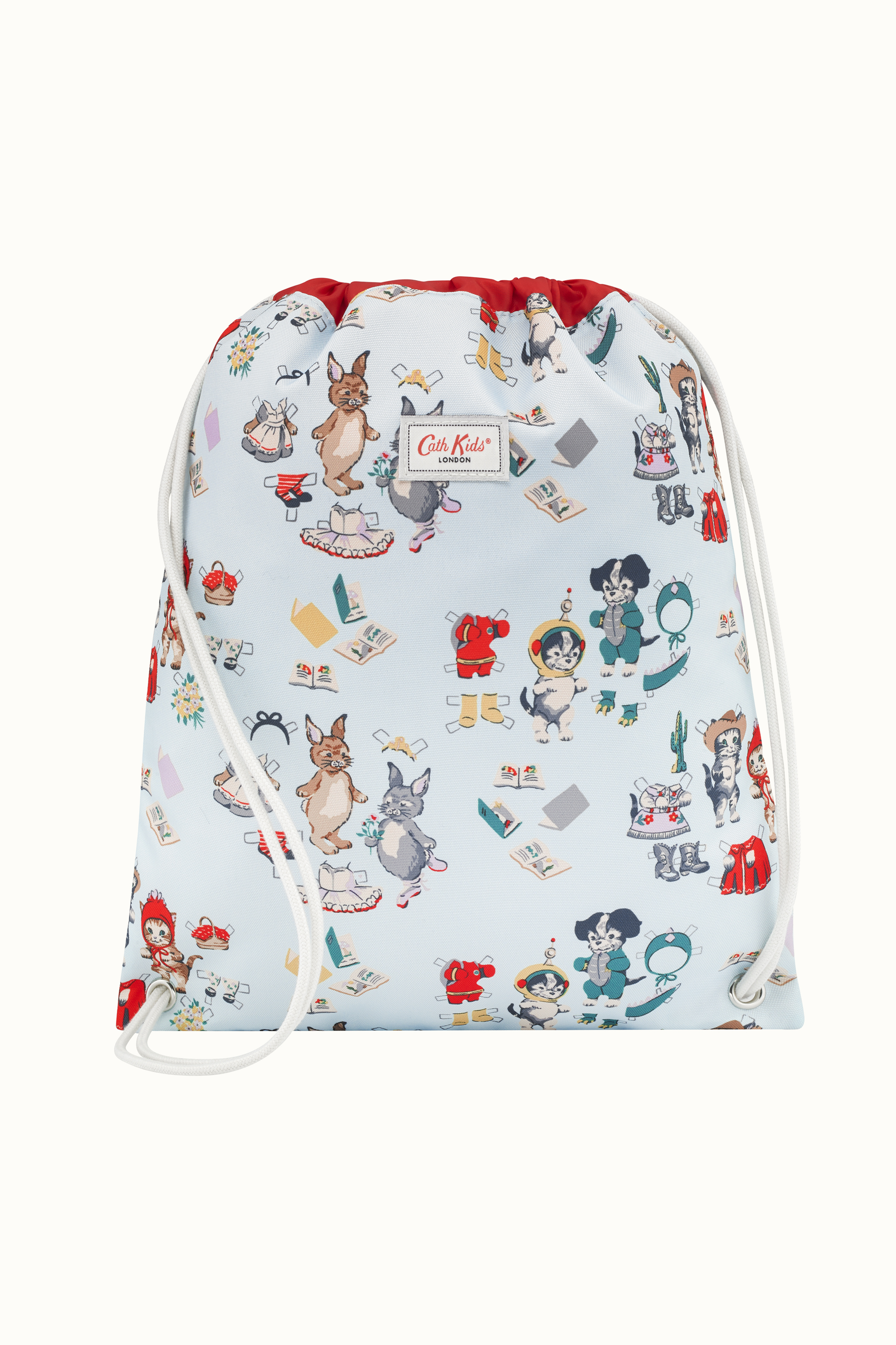 Paper Dolls Kids Drawstring Bag
