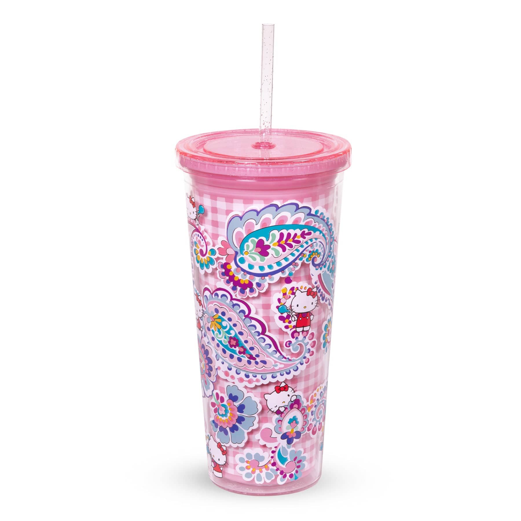 Hello Kitty® Double Wall Tumbler with Straw