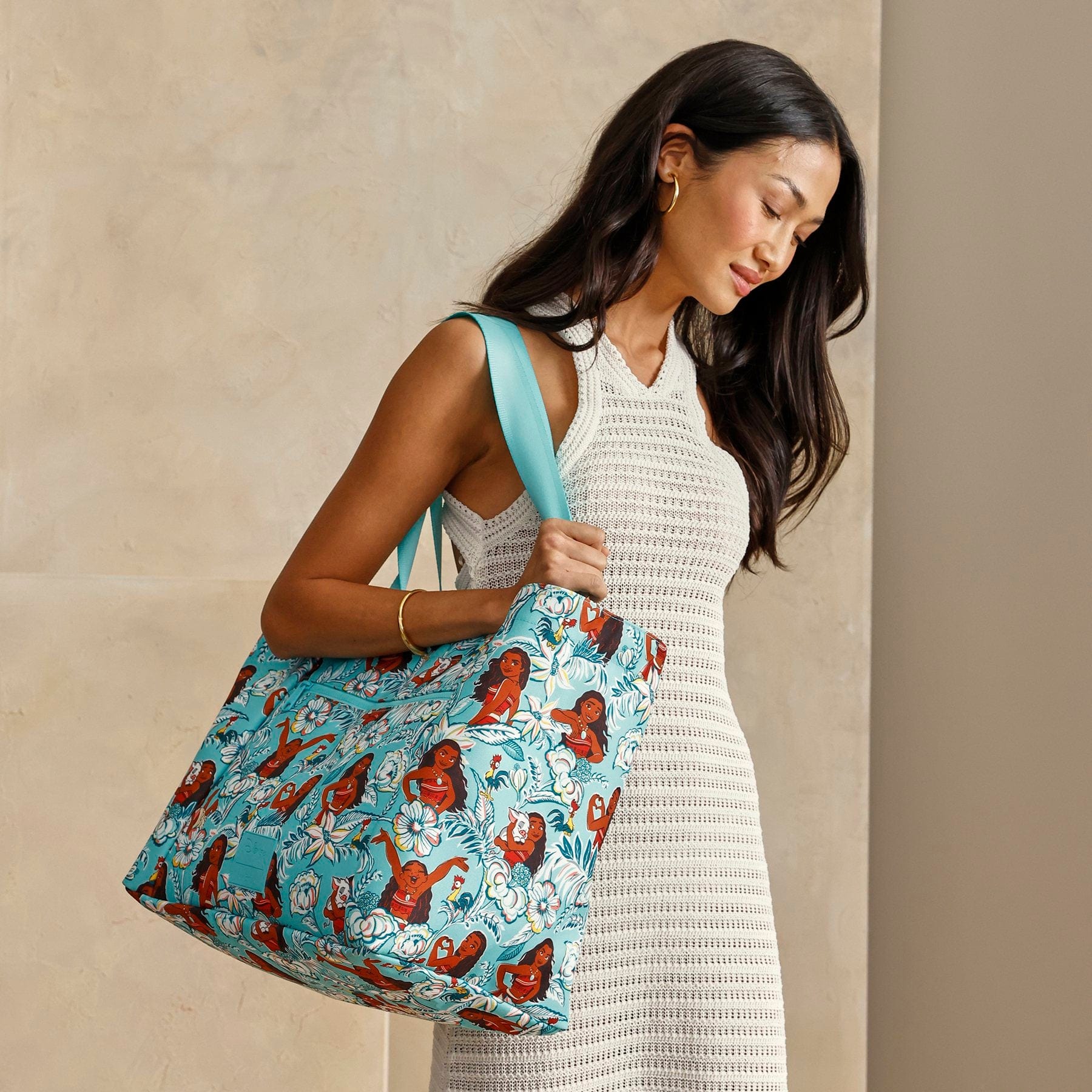 Disney Drawstring Family Tote Bag