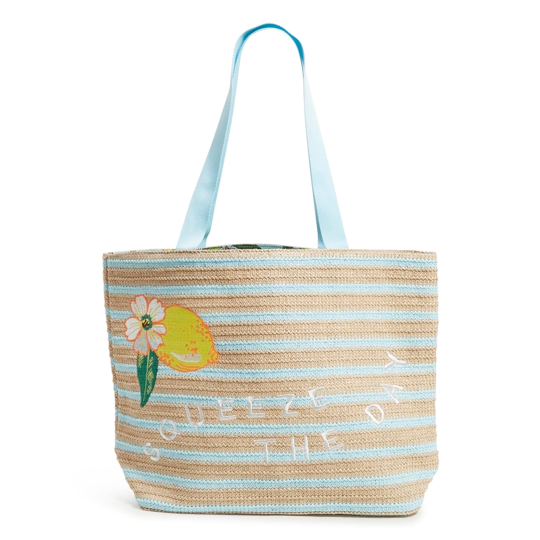 Outlet Straw Tote Bag
