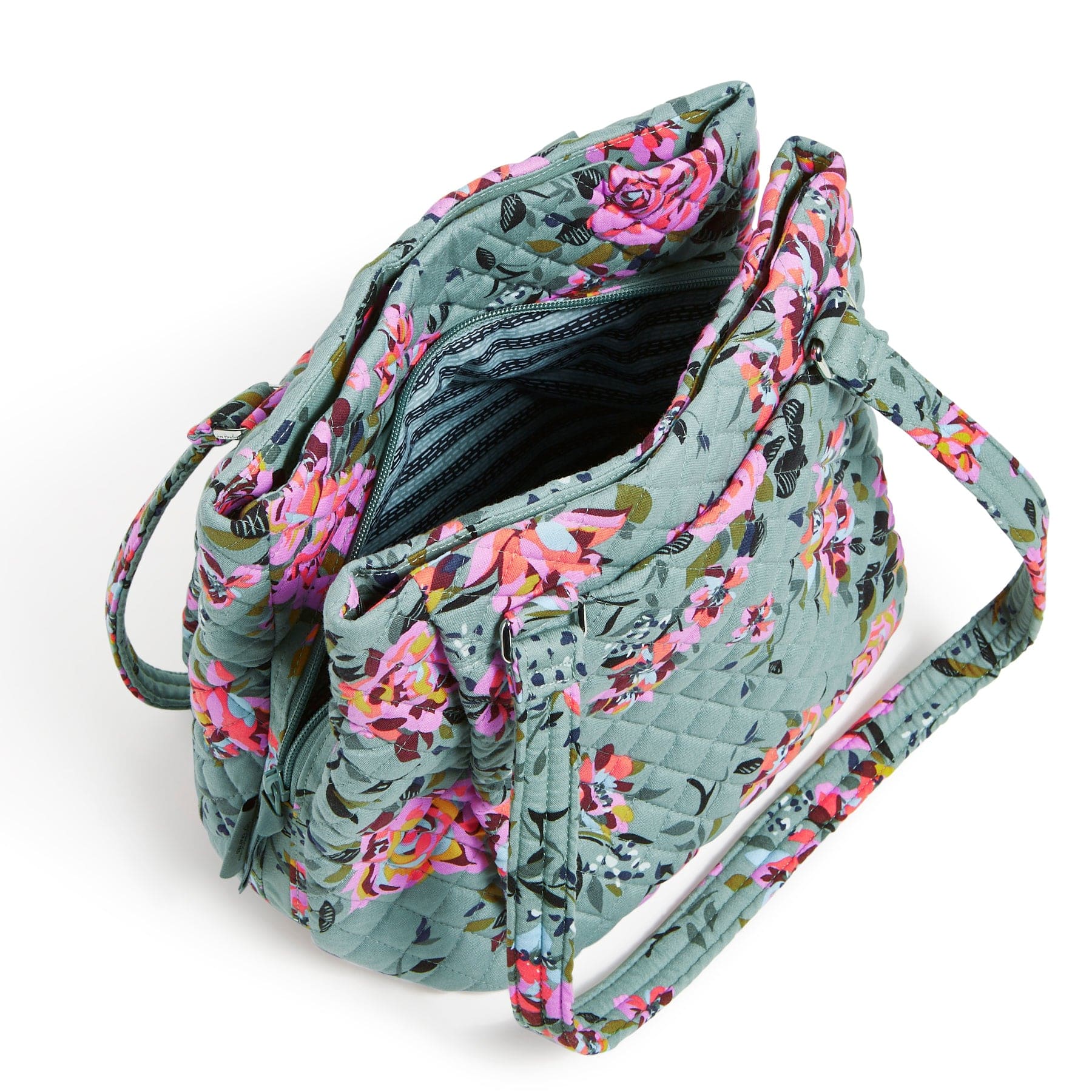 Multi-Compartment Shoulder Bag