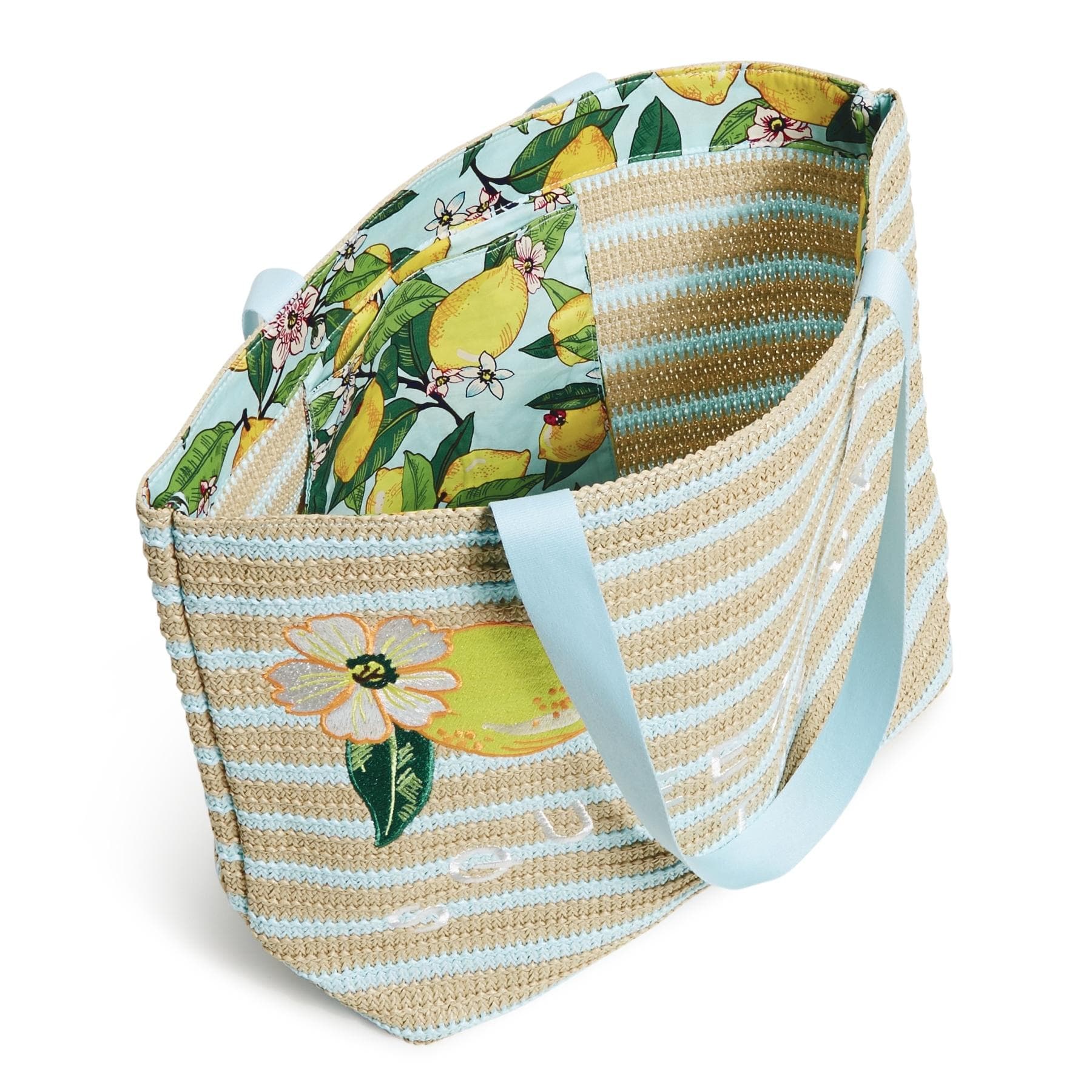 Outlet Straw Tote Bag