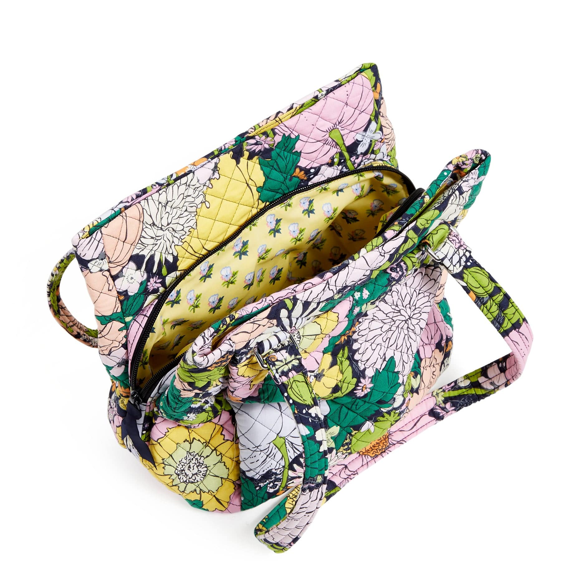 Multi-Compartment Shoulder Bag