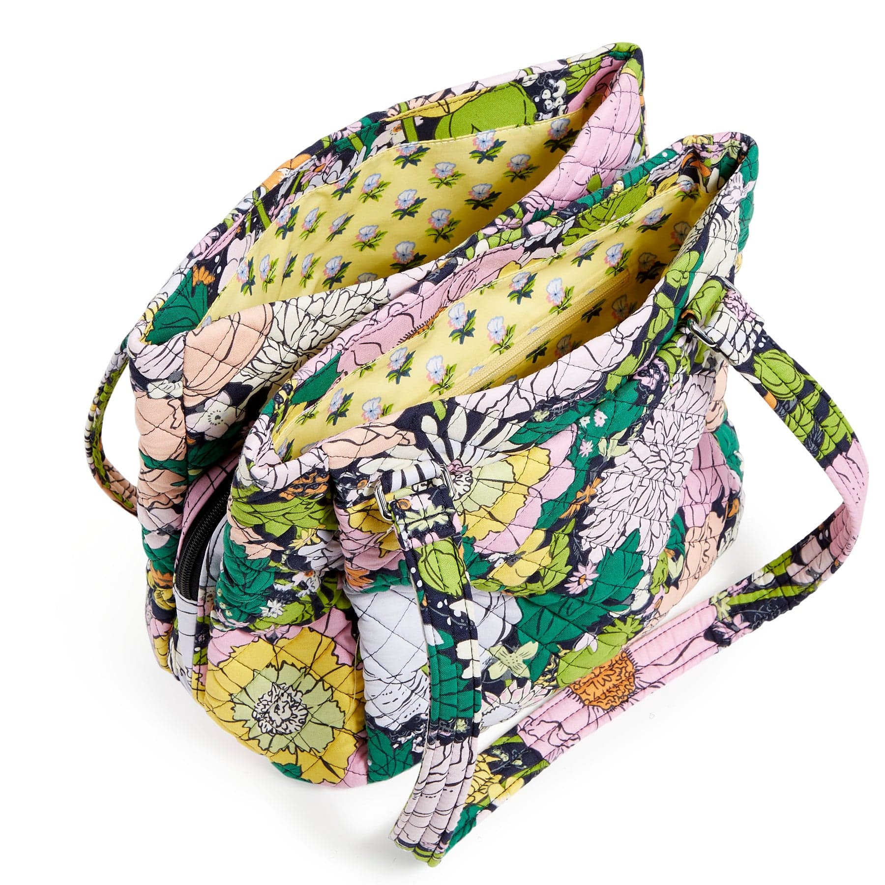 Multi-Compartment Shoulder Bag