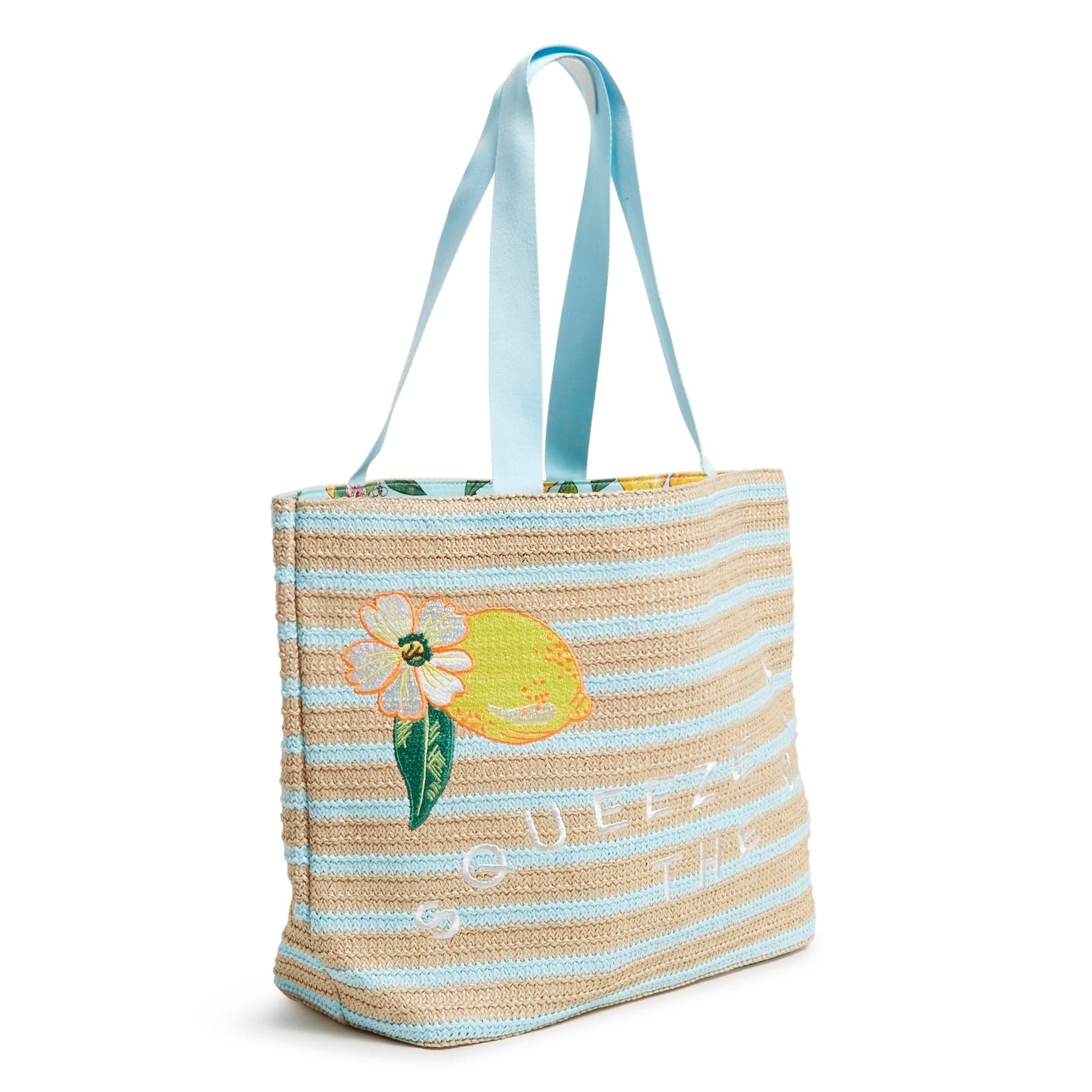 Outlet Straw Tote Bag