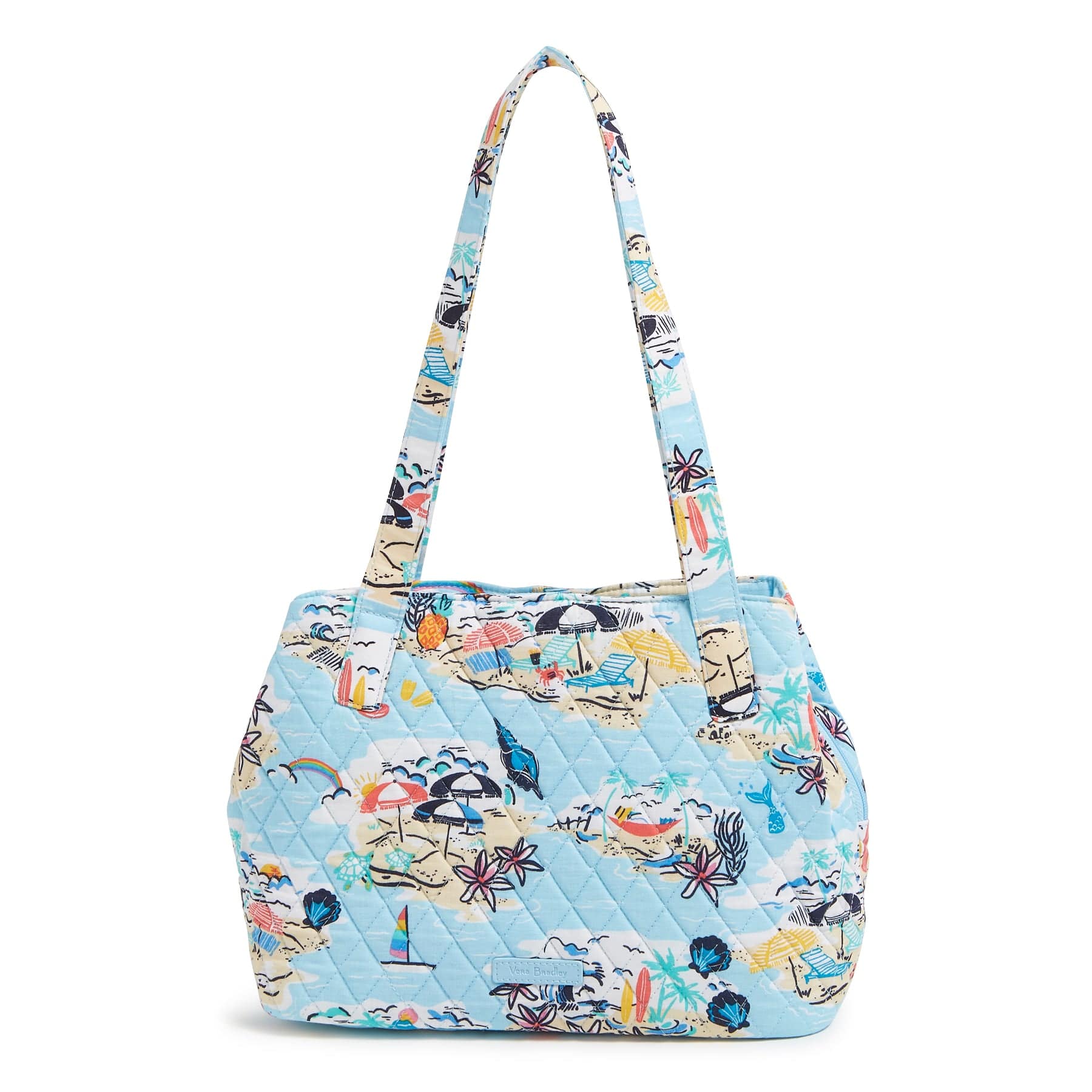Outlet Triple Compartment Shoulder Bag