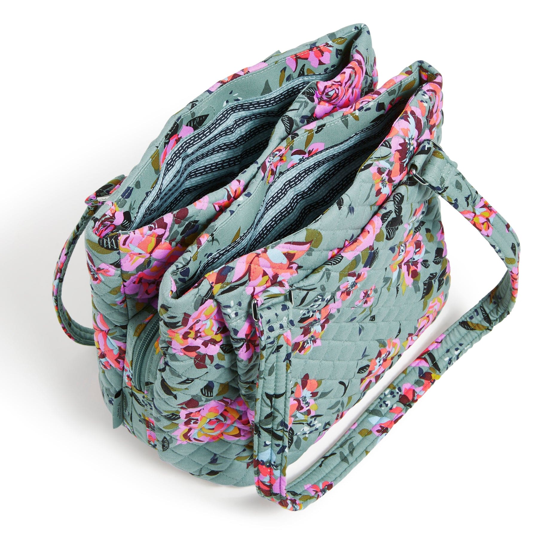 Multi-Compartment Shoulder Bag