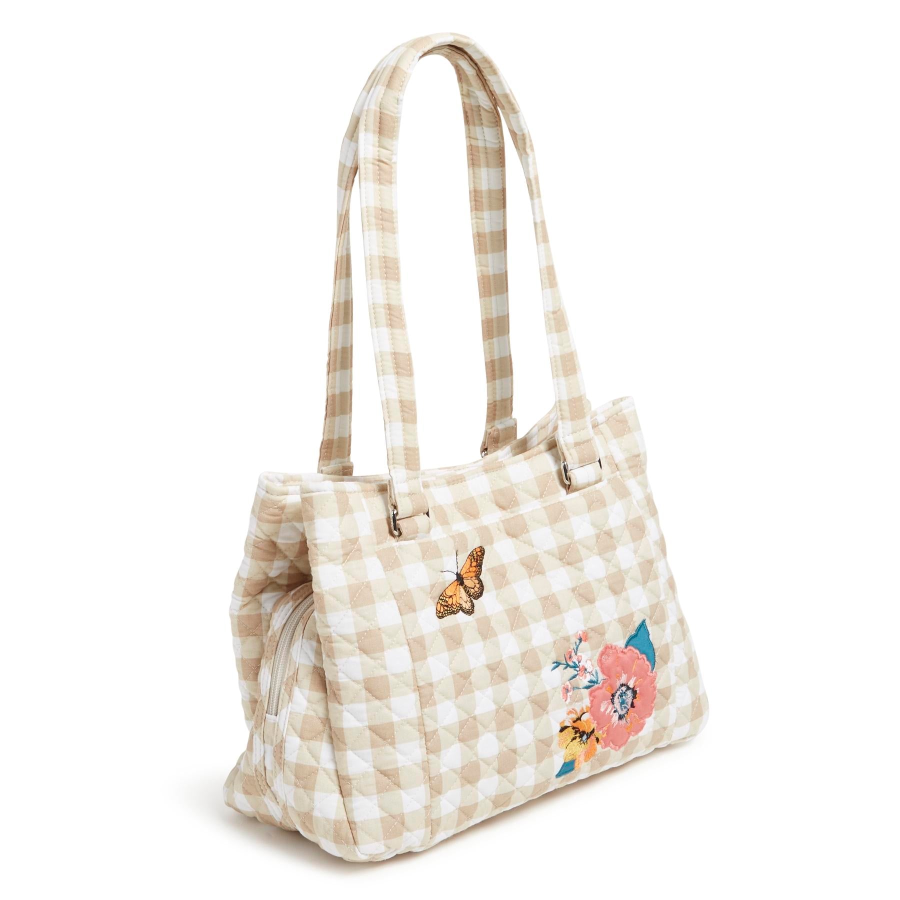 Multi-Compartment Shoulder Bag