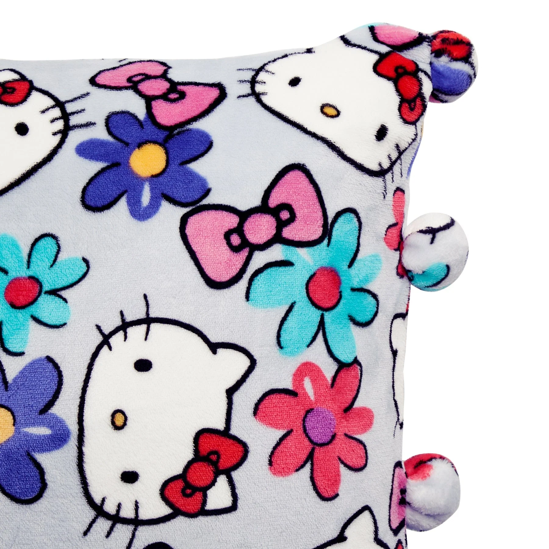 Hello Kitty® Whimsy Pom-Pom Pillow