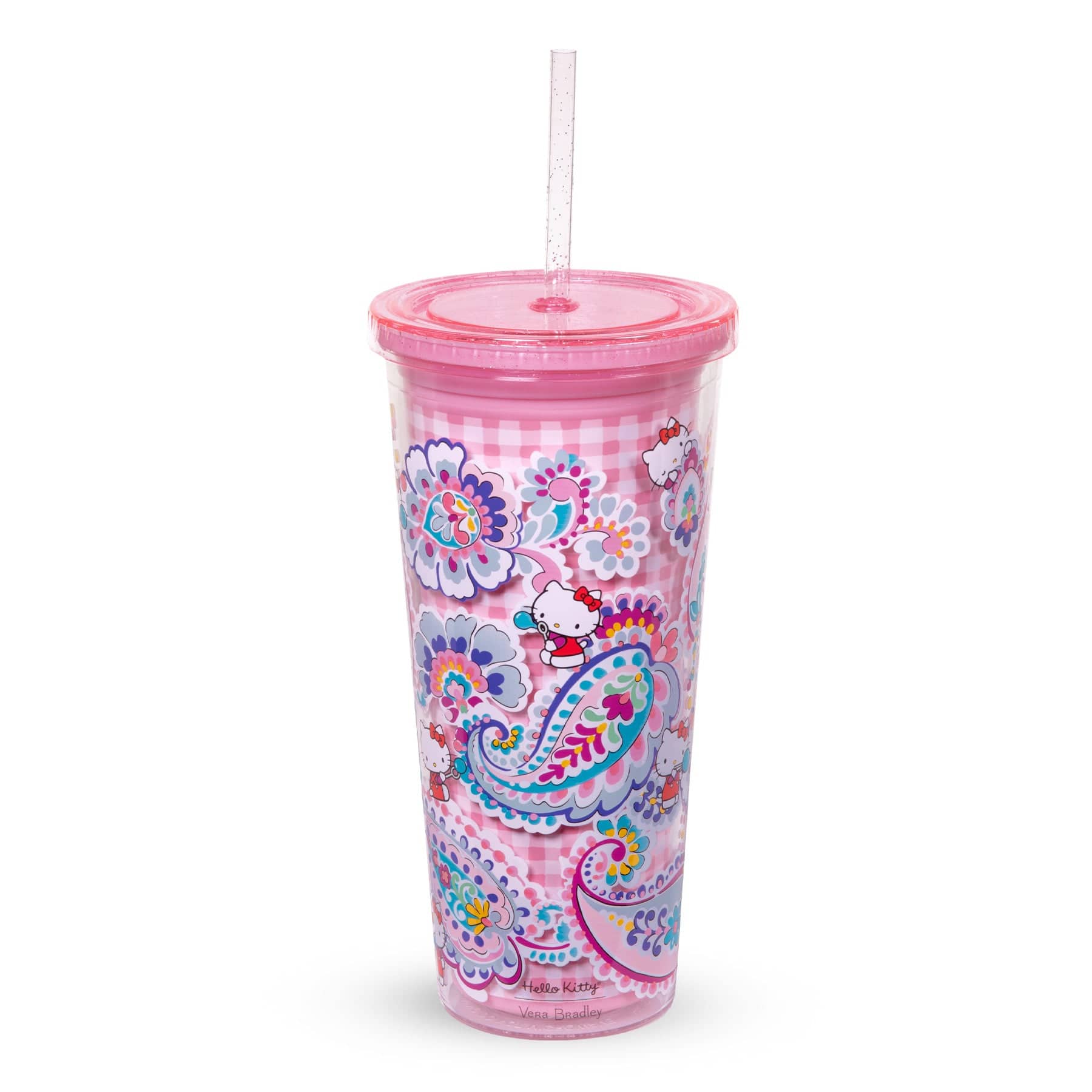 Hello Kitty® Double Wall Tumbler with Straw