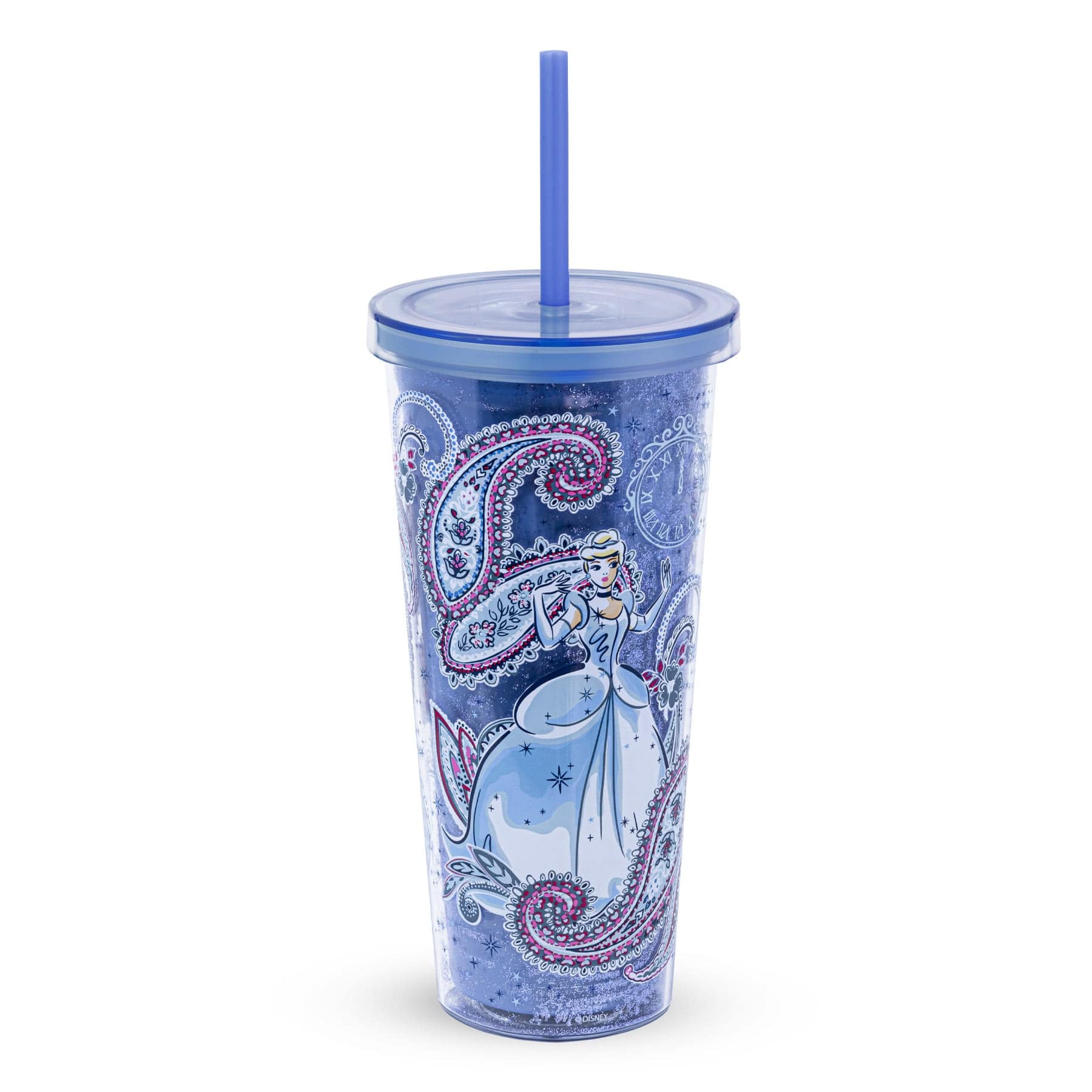 Disney Double Wall Tumbler with Straw