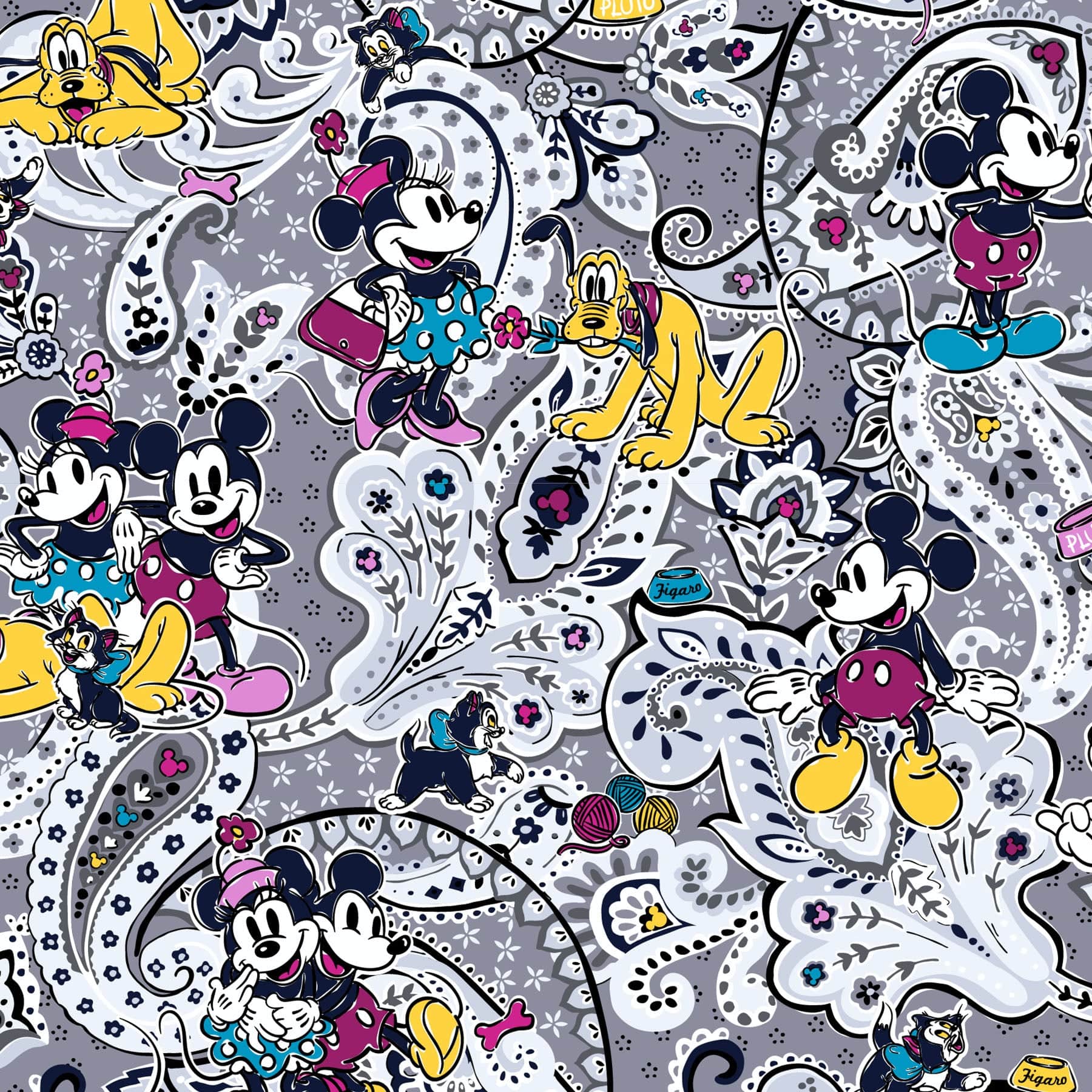 Disney Mini Notebook with Pocket