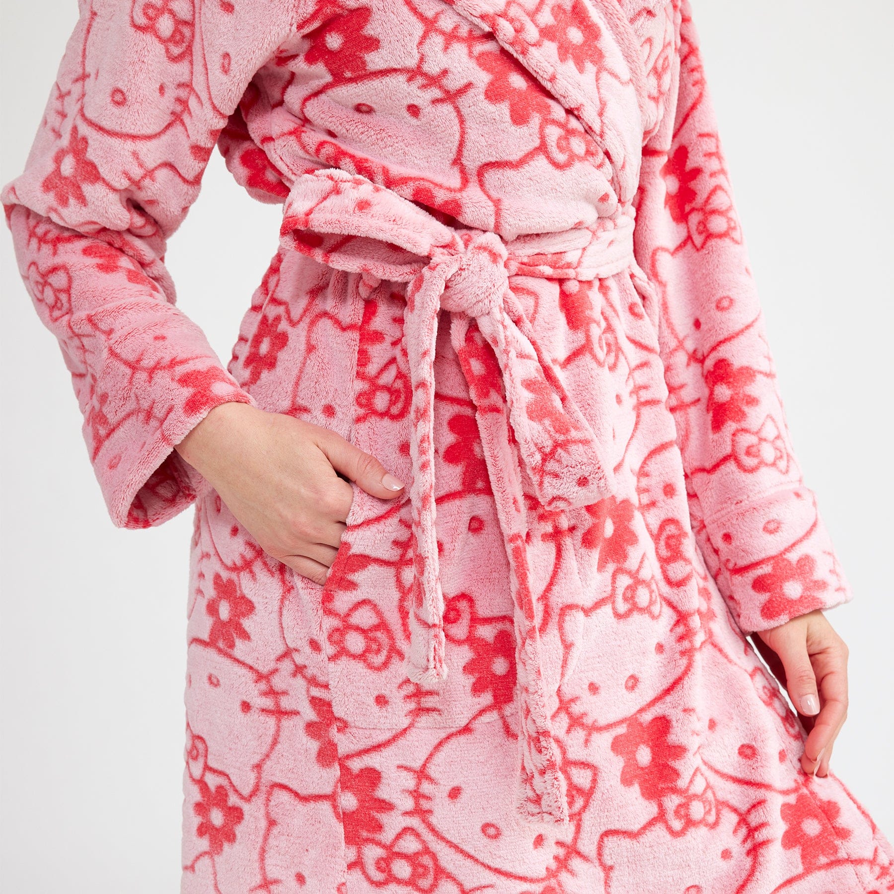 Hello Kitty® Hooded Fleece Robe