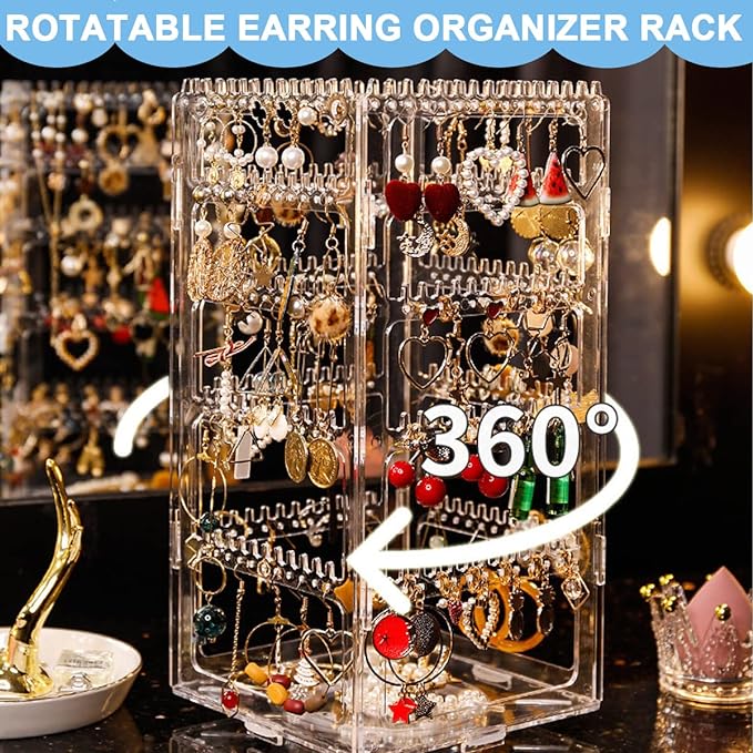 High quality transparent jewelry storage rack, classic jewelry display rack