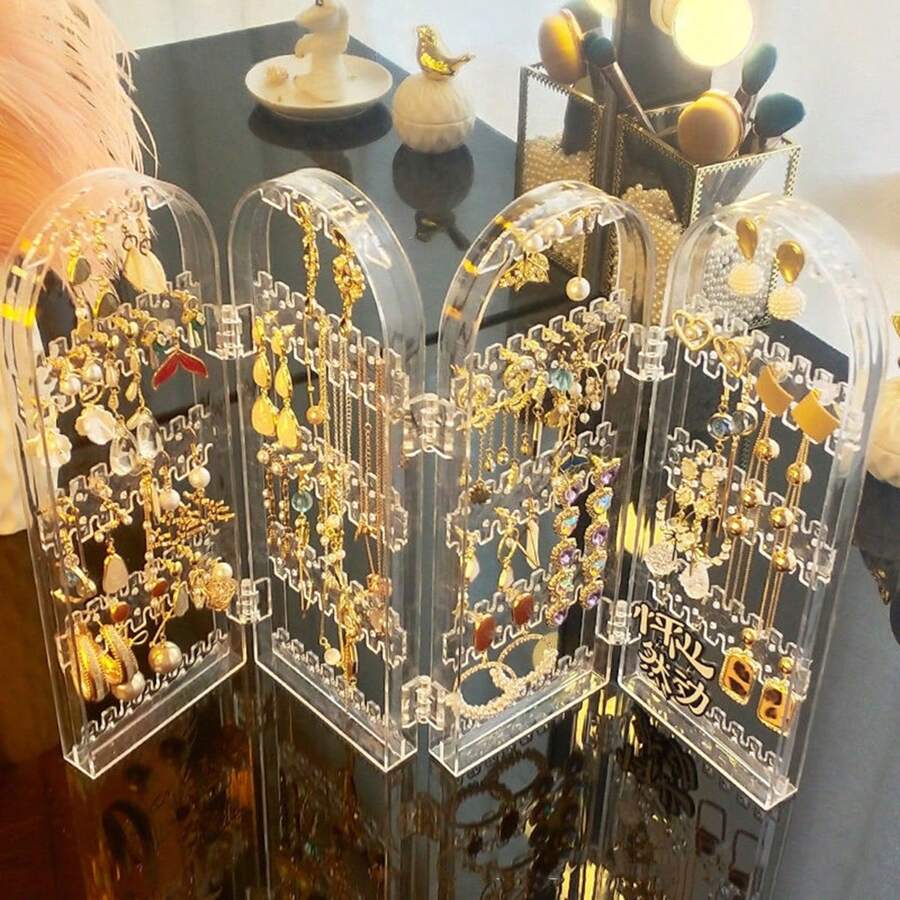 High quality transparent jewelry storage rack, classic jewelry display rack